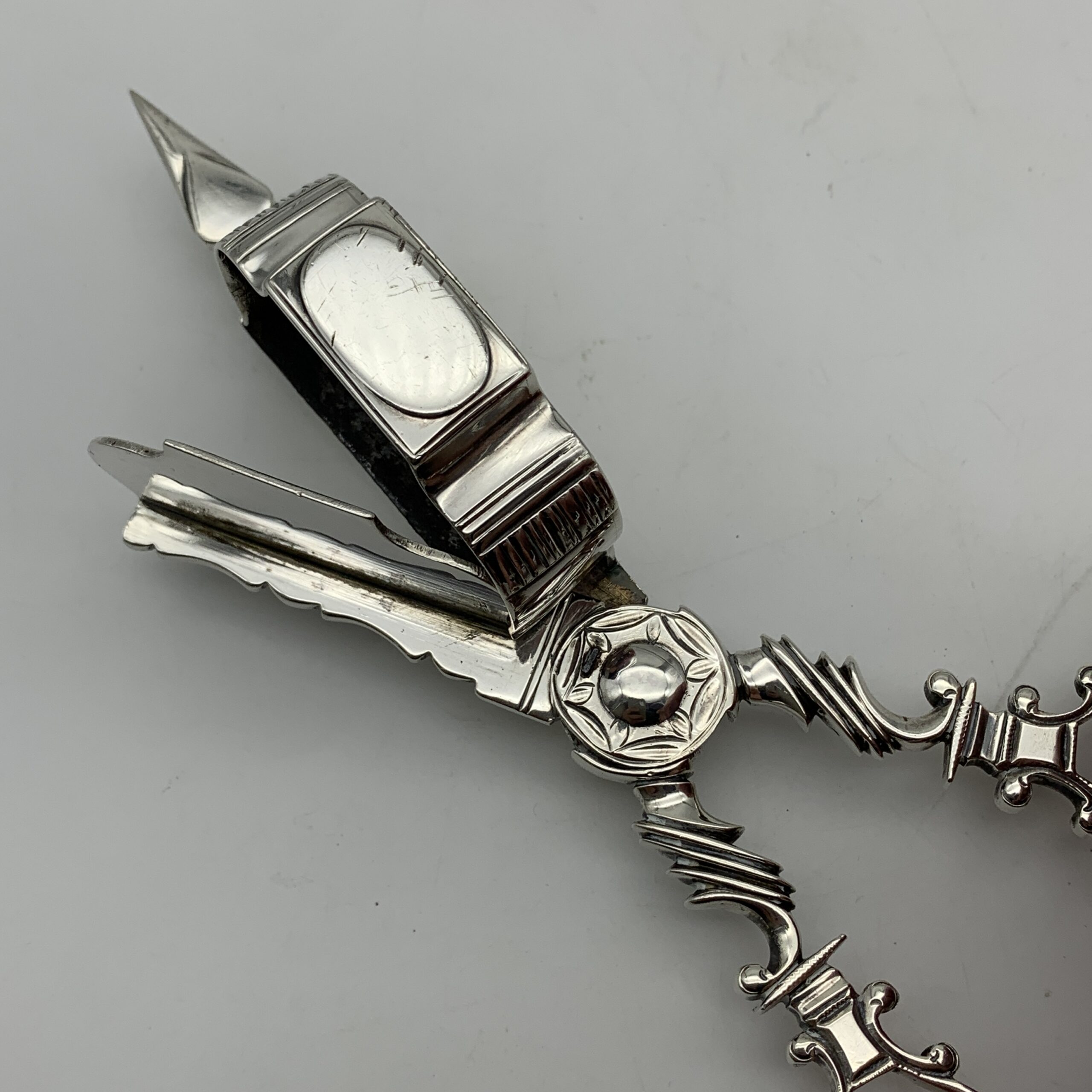 Rare Fabulous Silver ‘George III’ Candle Wick Trimmer/Snuffer (1762) - Image 2