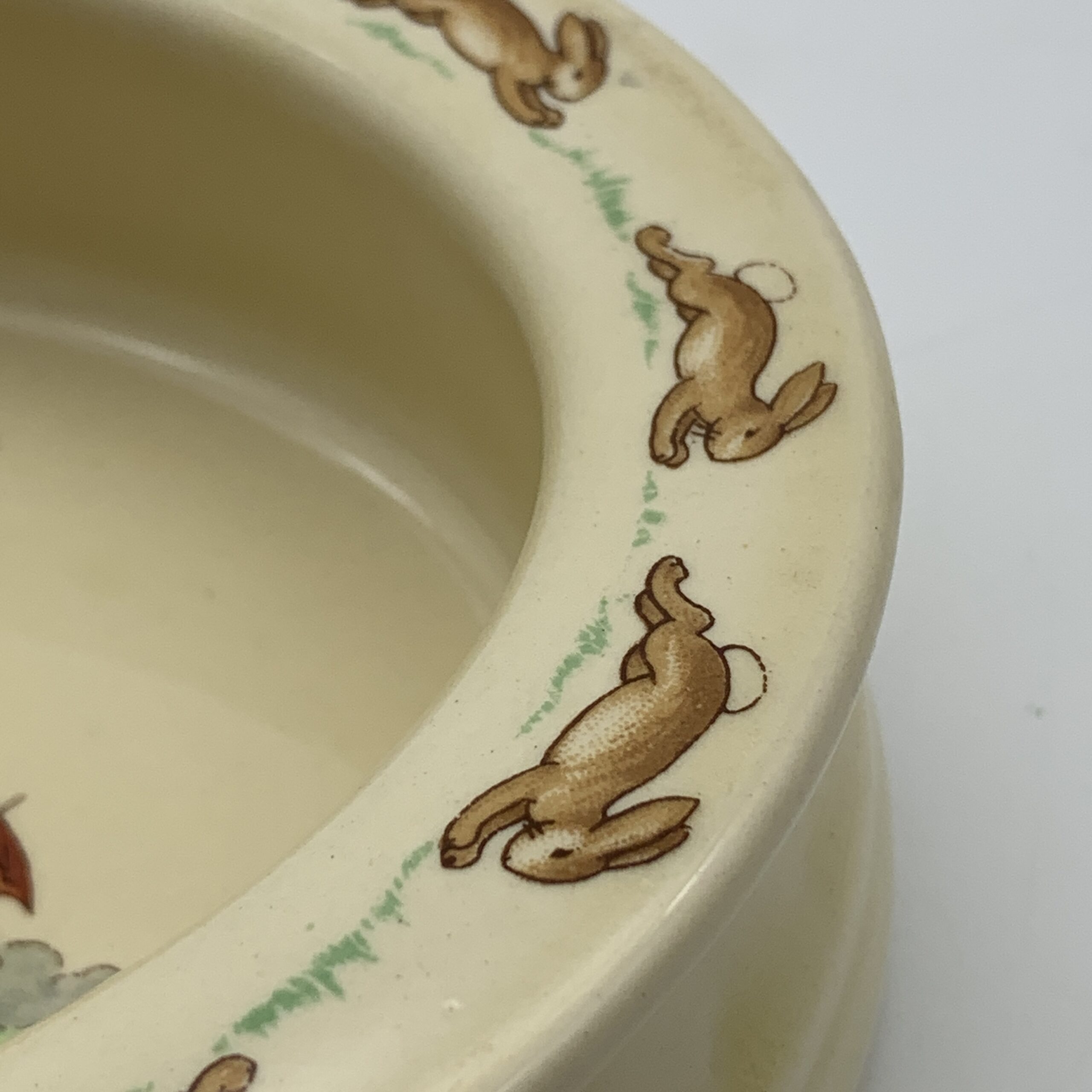 Early Signed Royal Doulton ‘Bunnykins’ Porridge Bowl - Image 6