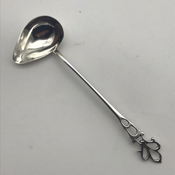 Antique Solid Silver Sauce Spoon (1921)