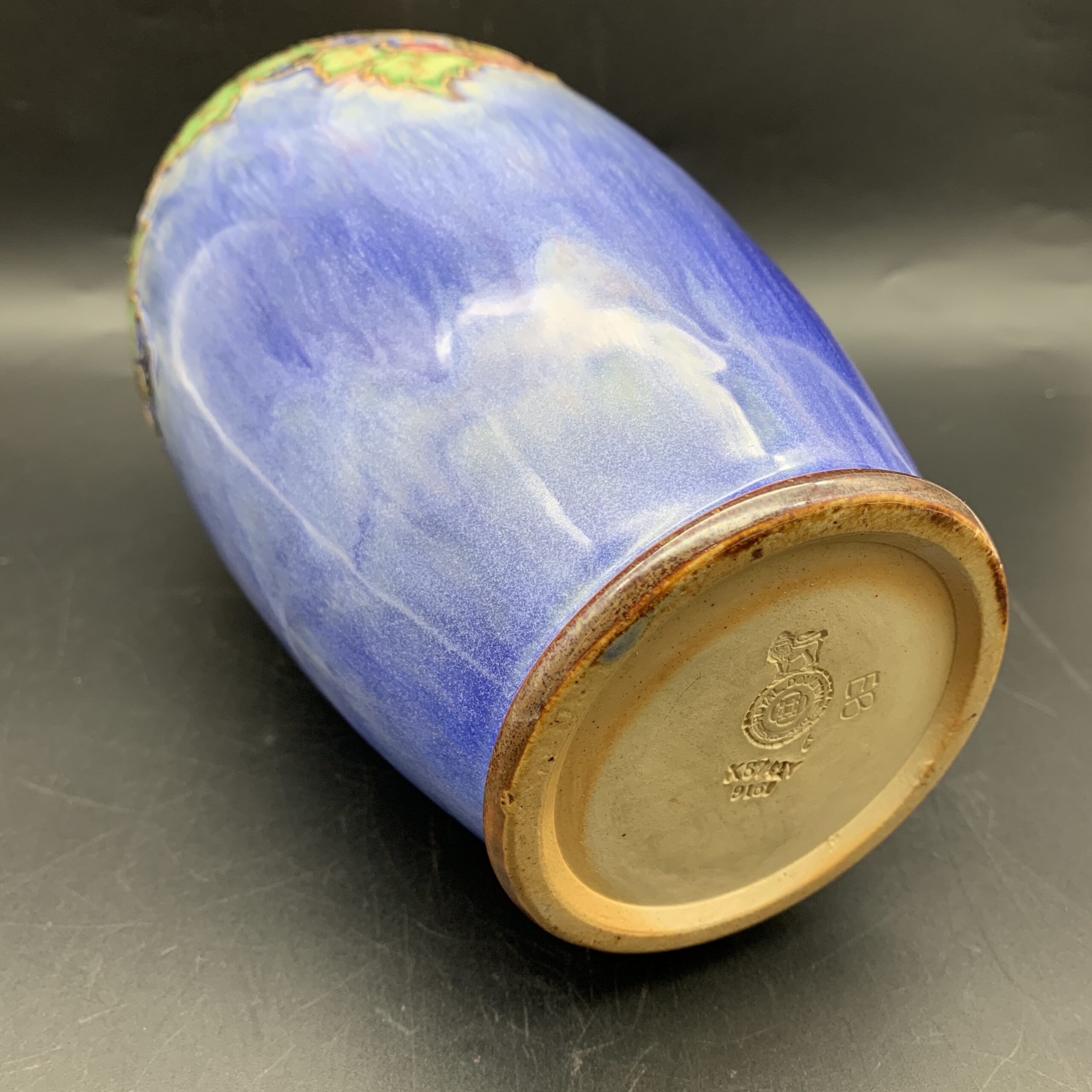 Large 1920’s R/Doulton Stoneware Vase by ‘Ethel Beard’ - Image 8