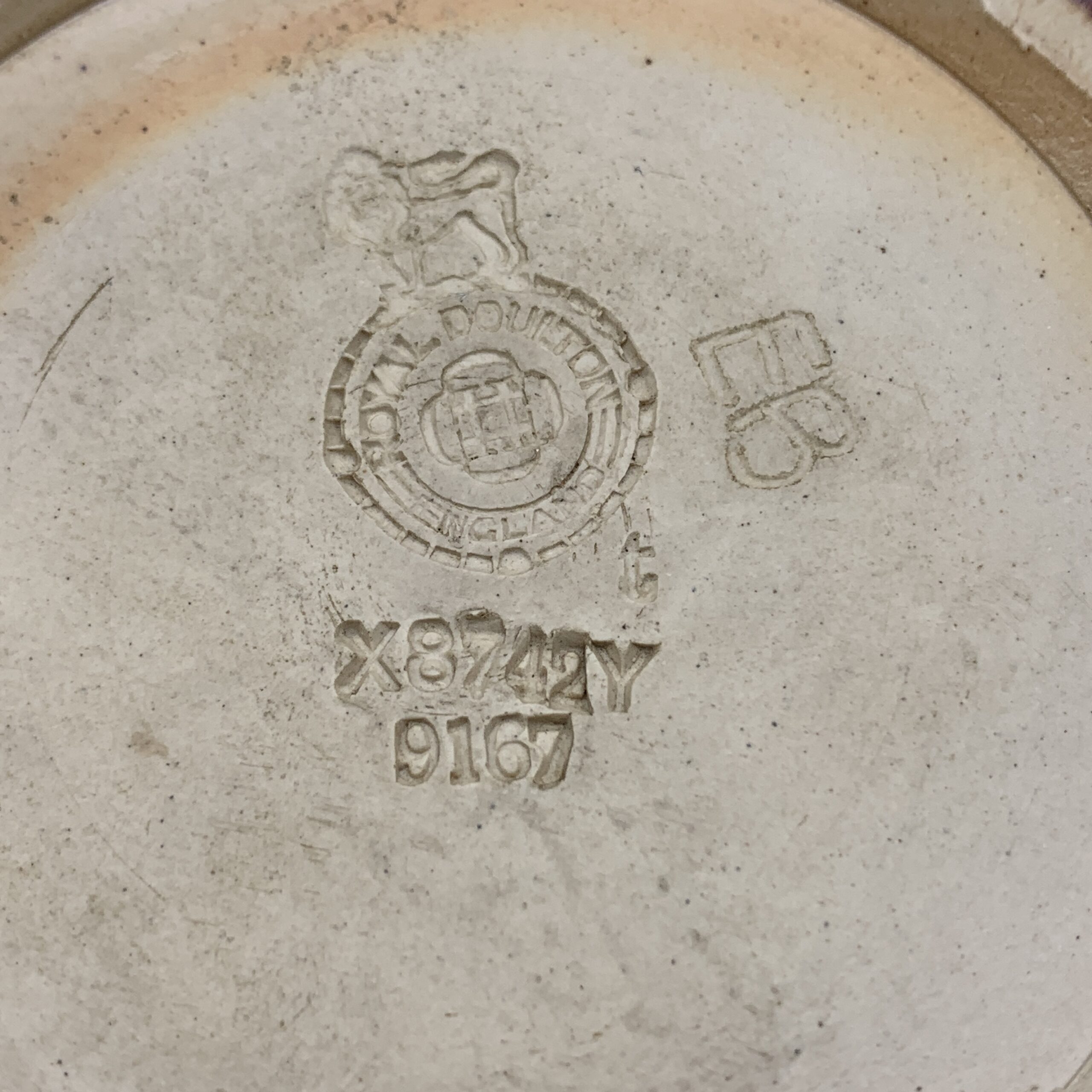 Large 1920’s R/Doulton Stoneware Vase by ‘Ethel Beard’ - Image 10