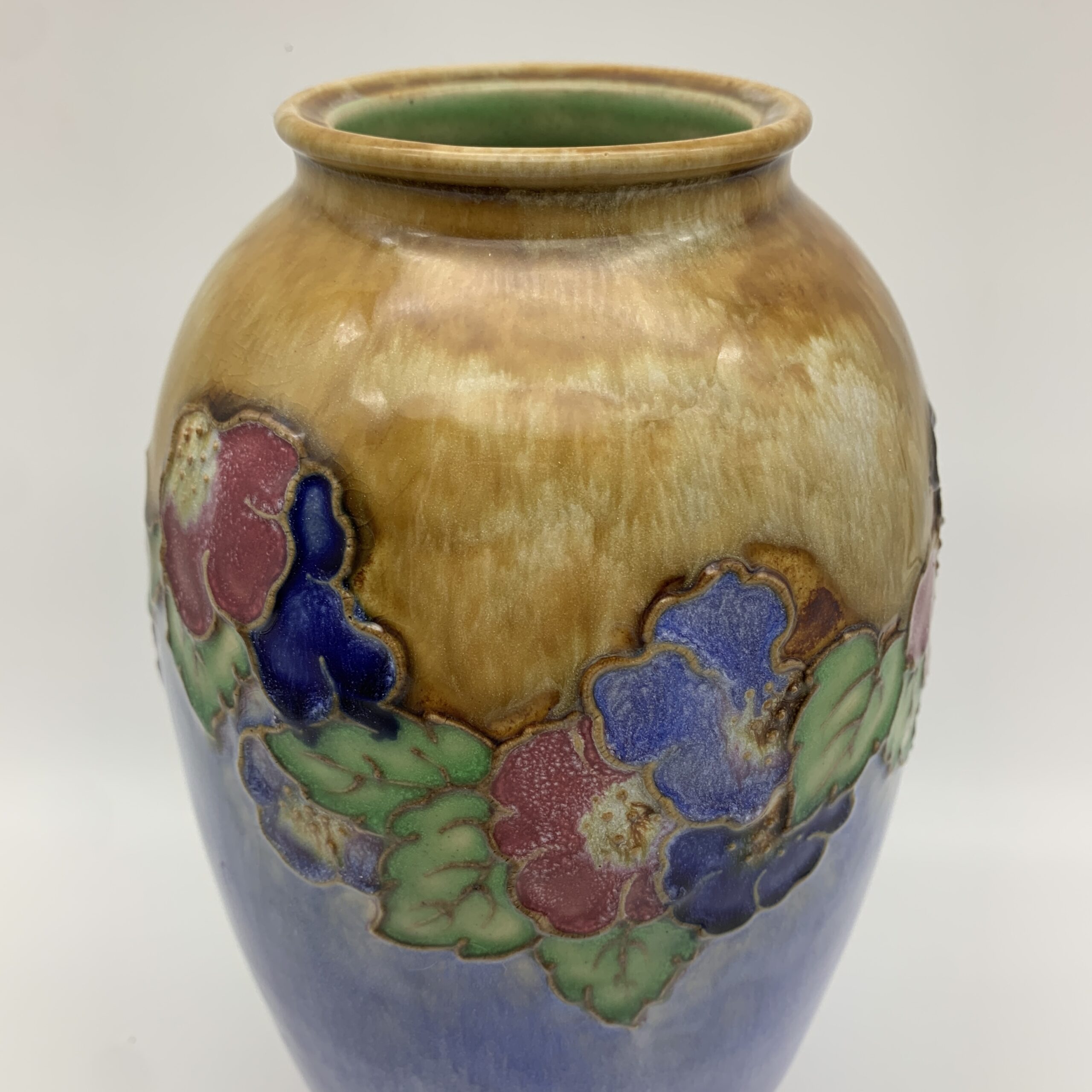 Large 1920’s R/Doulton Stoneware Vase by ‘Ethel Beard’ - Image 3