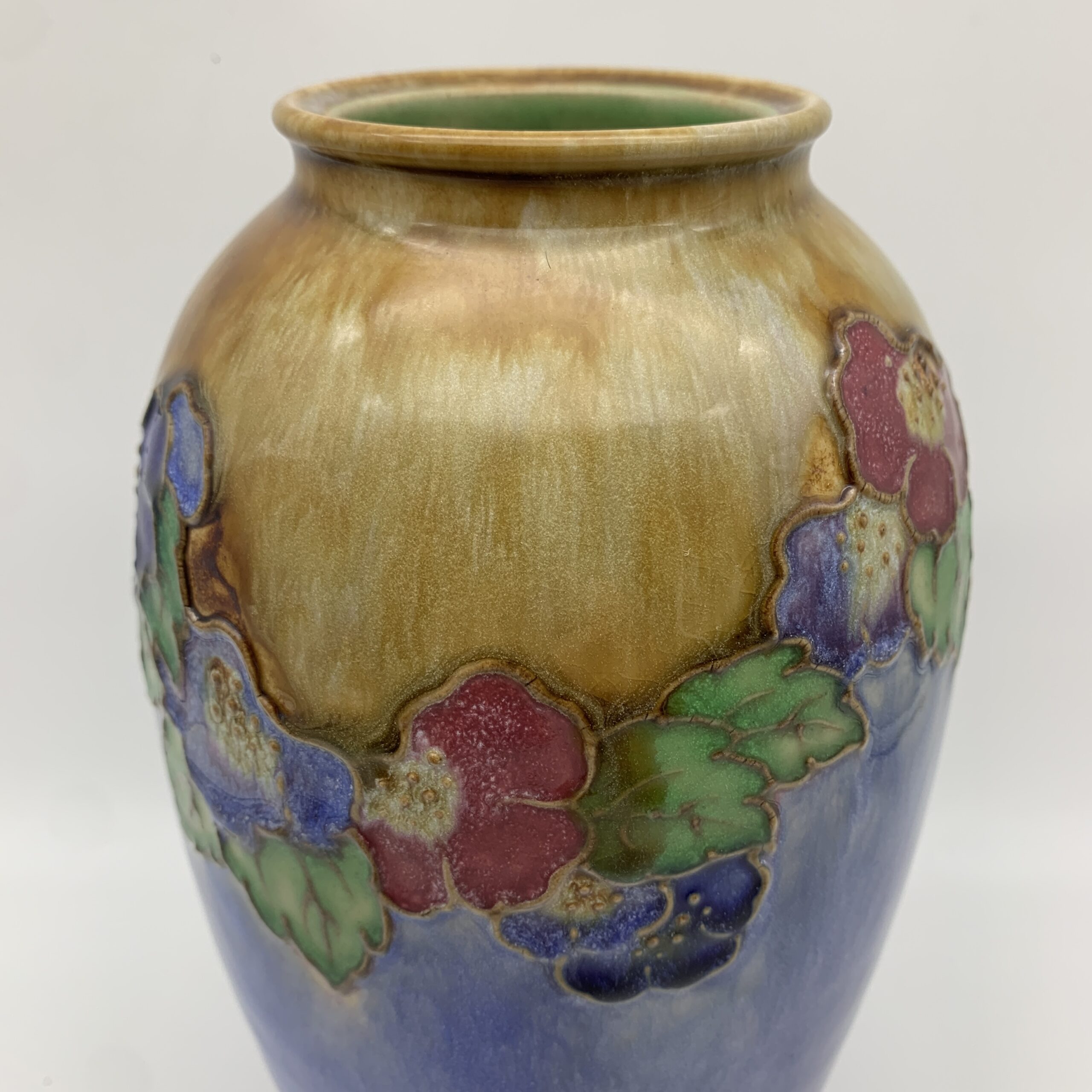 Large 1920’s R/Doulton Stoneware Vase by ‘Ethel Beard’ - Image 6