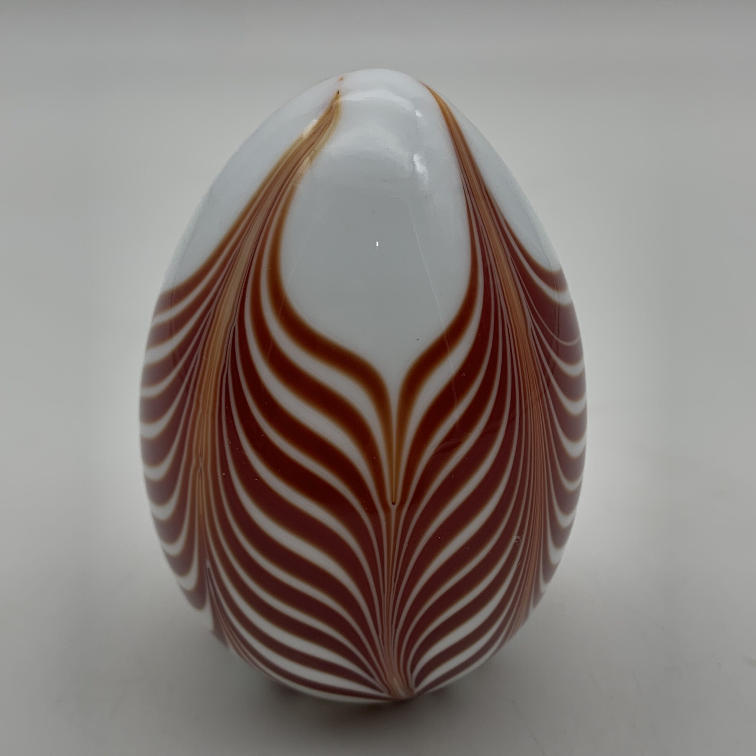 Early Art Glass ‘Feather’ Paperweight