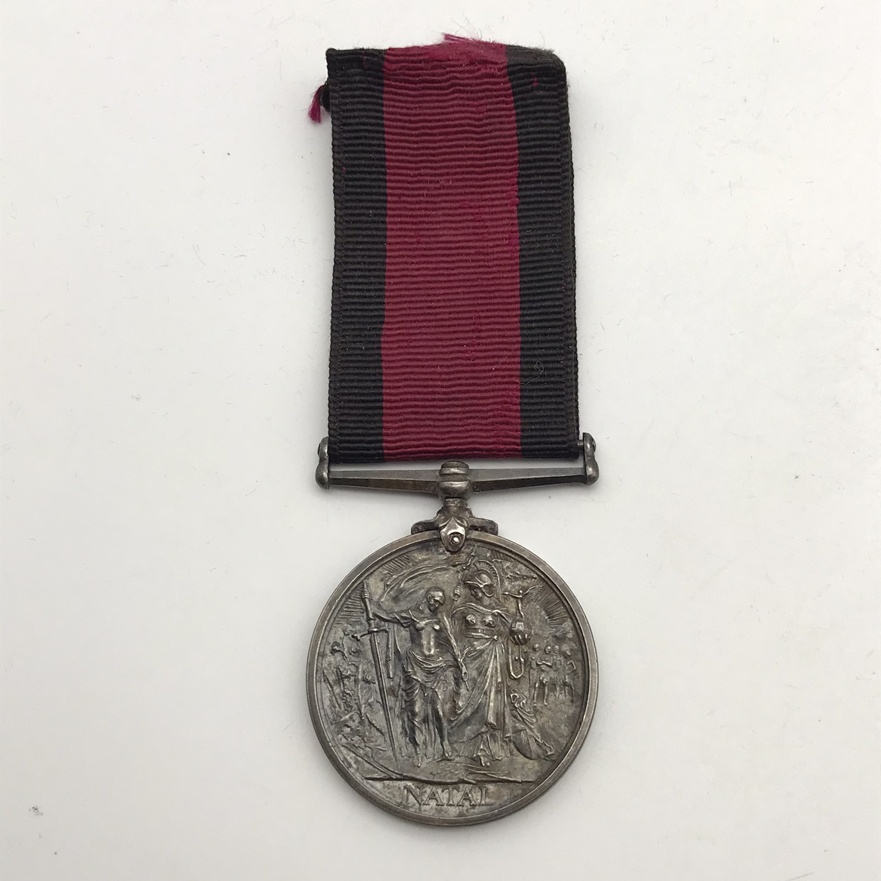 Natal 1906 Rebellion Medal ‘F. Mackrory’ (Durban Light Infantry) - Image 7