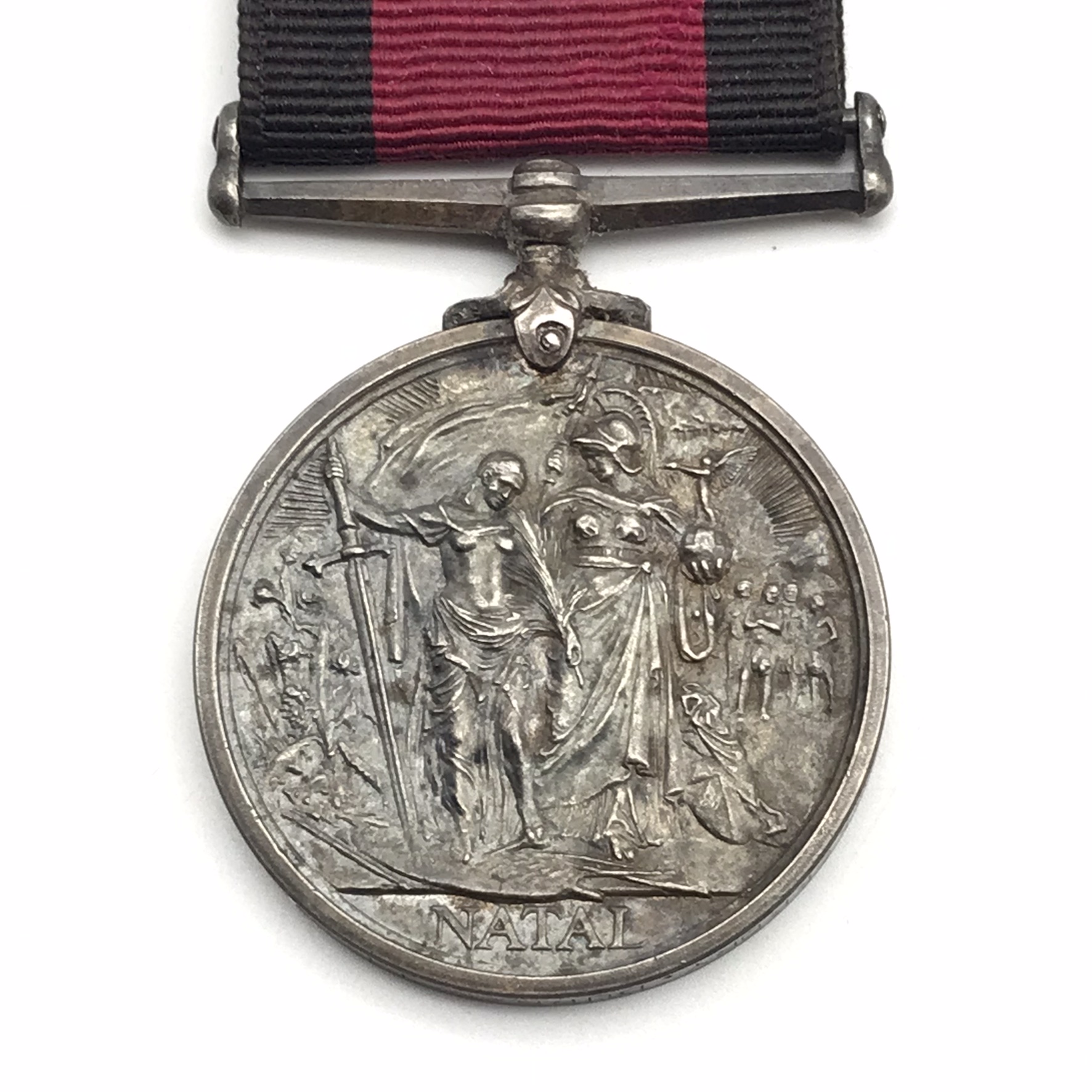 Natal 1906 Rebellion Medal ‘F. Mackrory’ (Durban Light Infantry) - Image 8