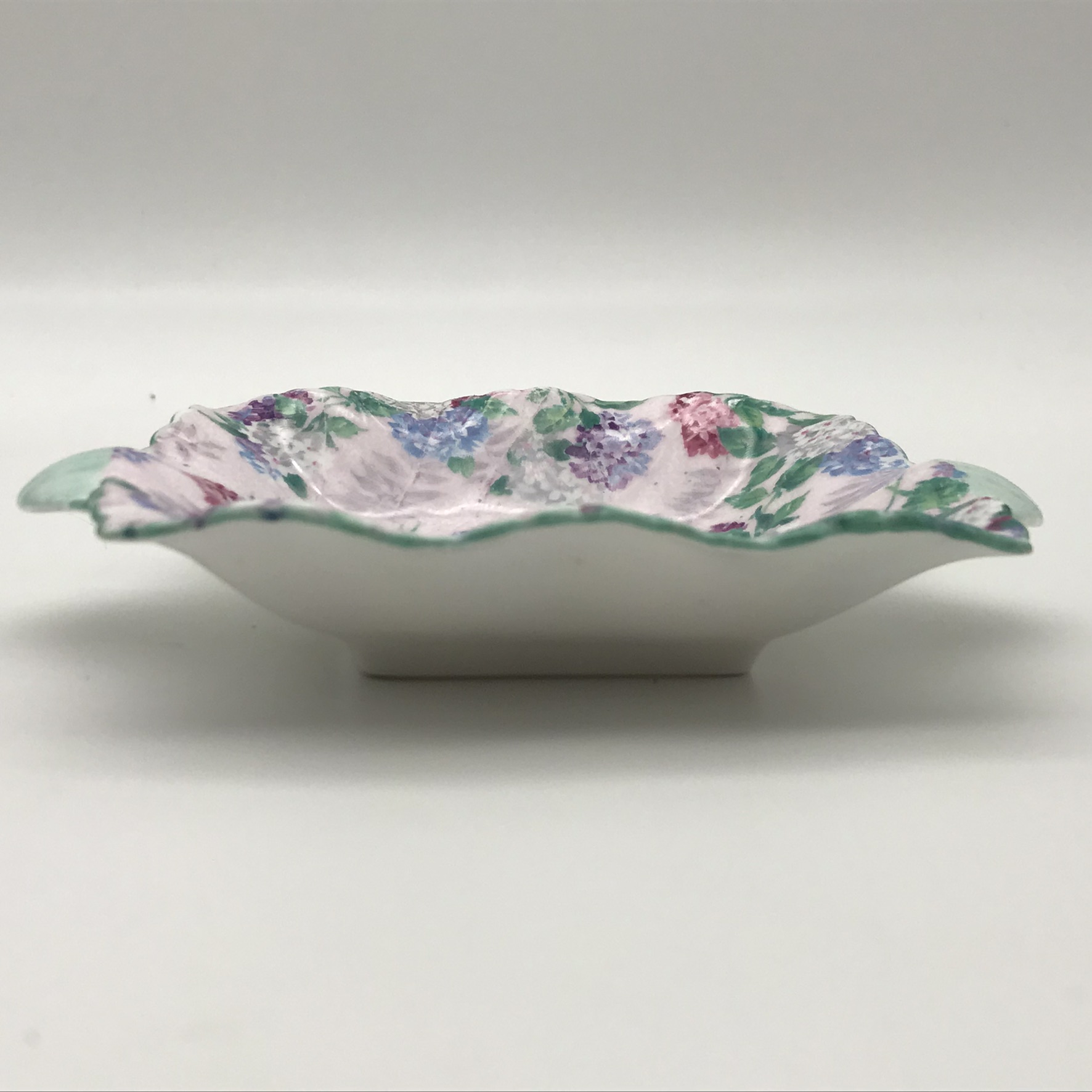 Pretty Early ‘Shelley’ Chintz Pin Dish - Image 2