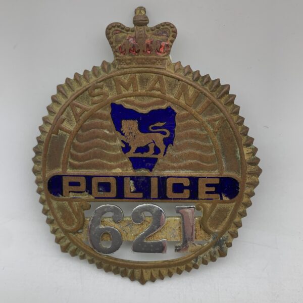 V/Rare ‘Tasmania Police’ Breast Badge (Numbered)