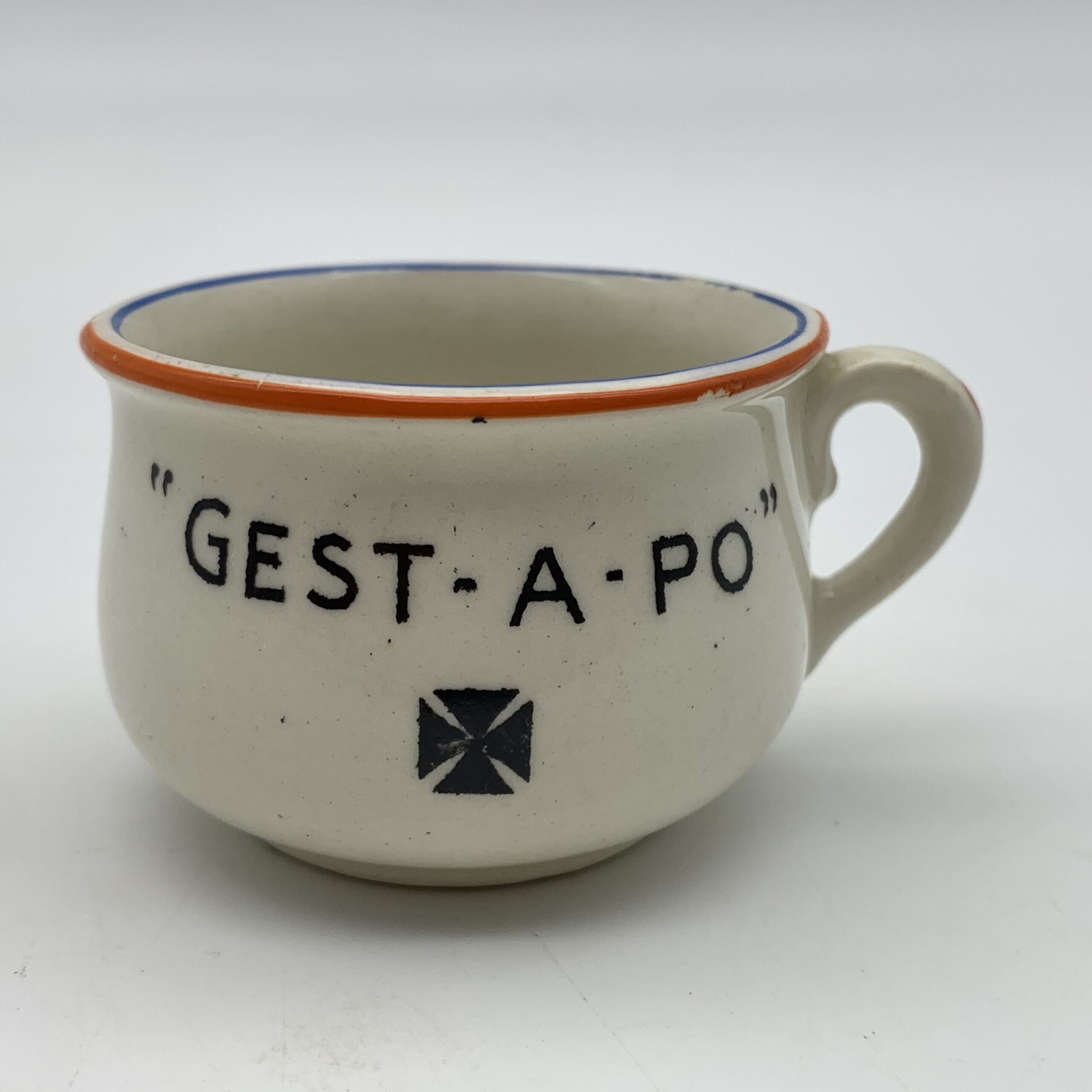 WW2 Miniature ‘Anti Hitler’ Potty/Chamber Pot