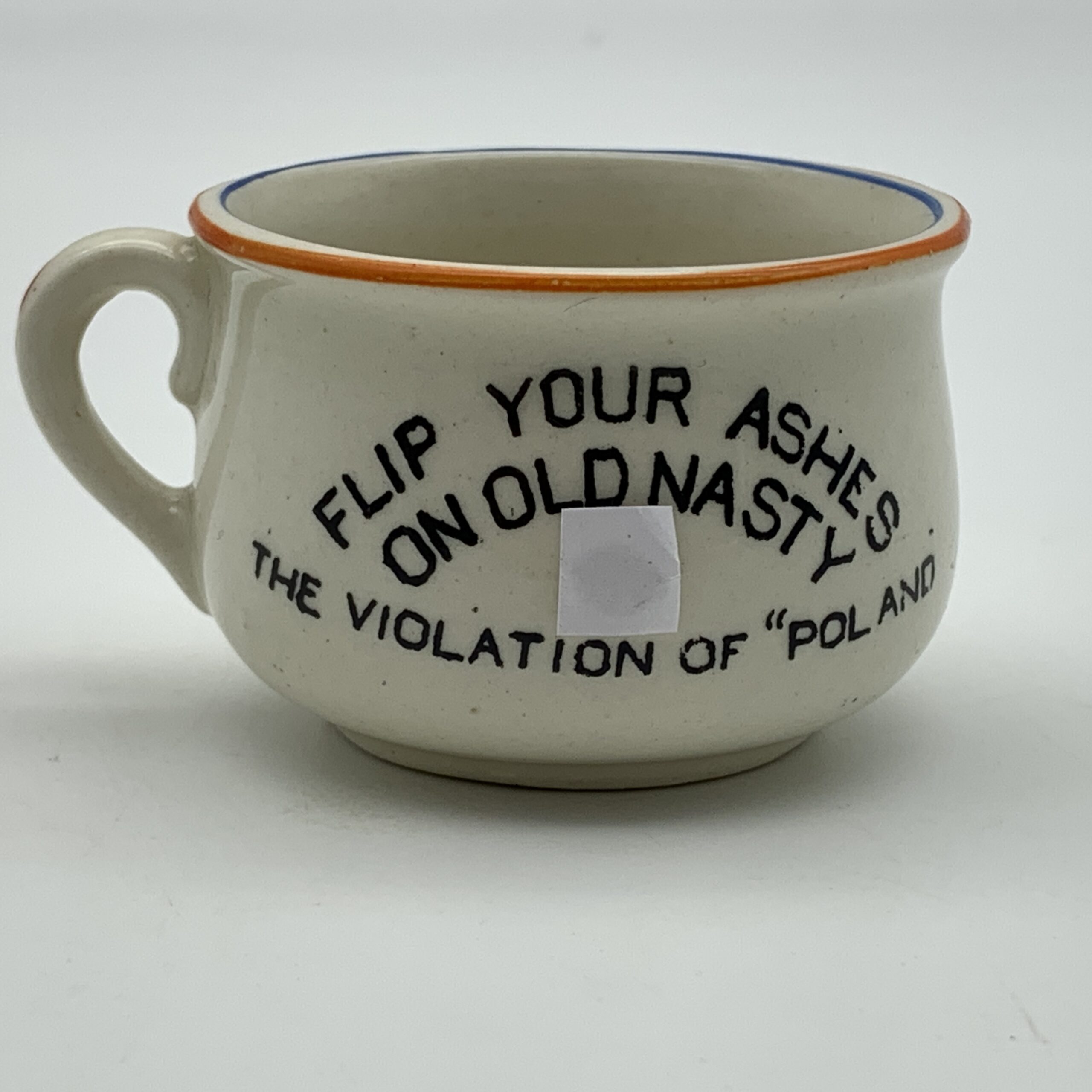 WW2 Miniature ‘Anti Hitler’ Potty/Chamber Pot - Image 4