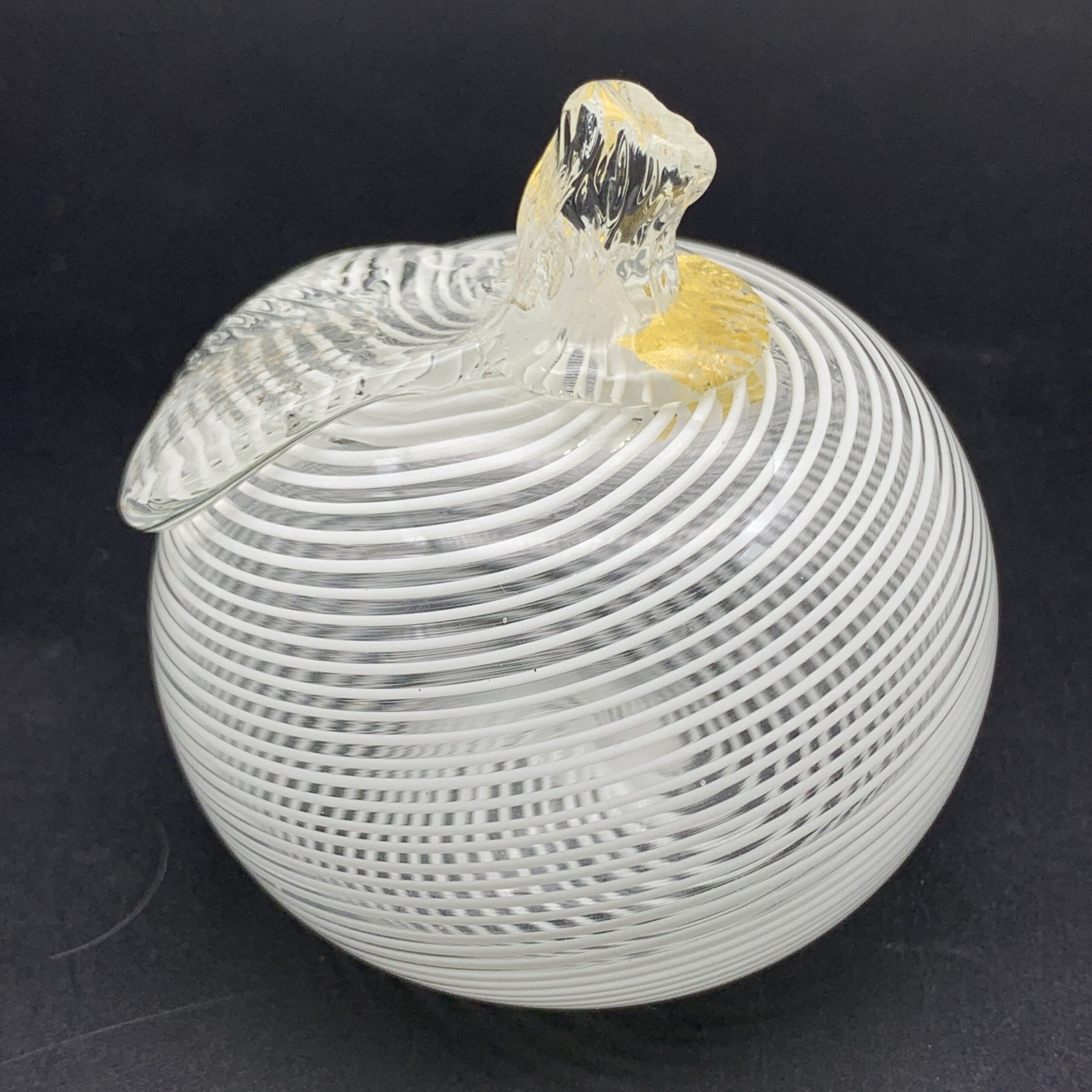 Vintage Murano ‘Apple’ Art Glass Paperweight/Ornament - Image 5