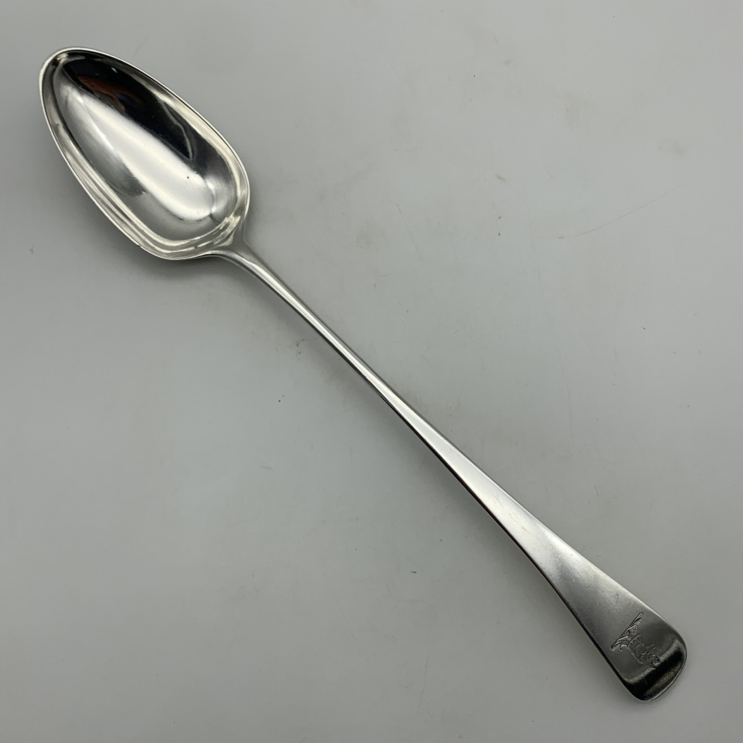 Georgian Silver Basting Spoon by ‘Richard Crossley’ (1786)