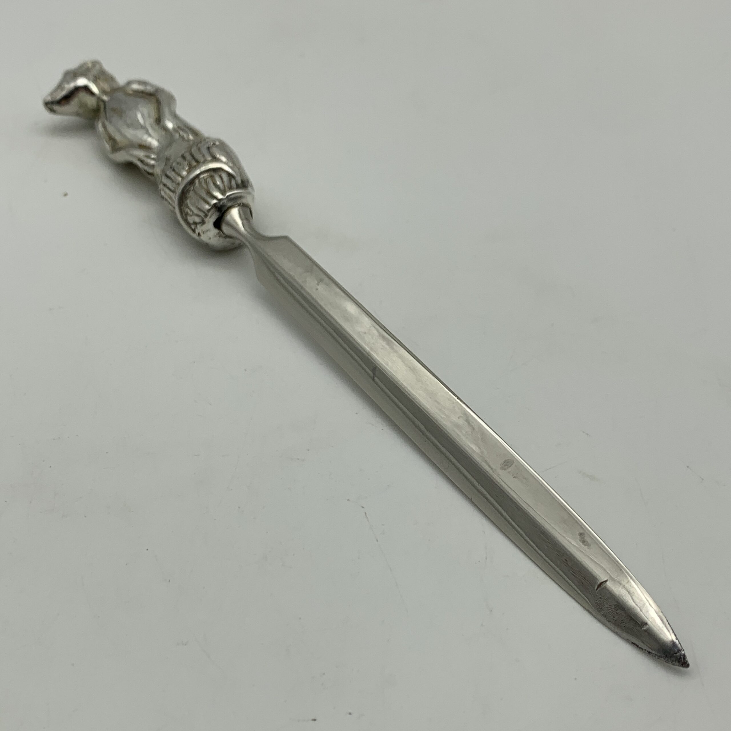Vintage Silver Handled ‘Meercat’ Letter Opener - Image 3