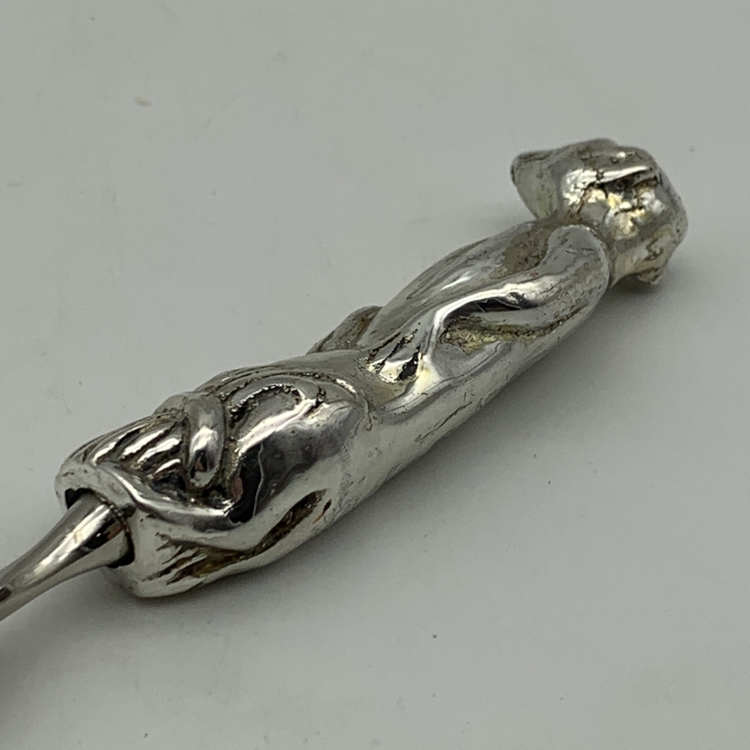 Vintage Silver Handled ‘Meercat’ Letter Opener - Image 6