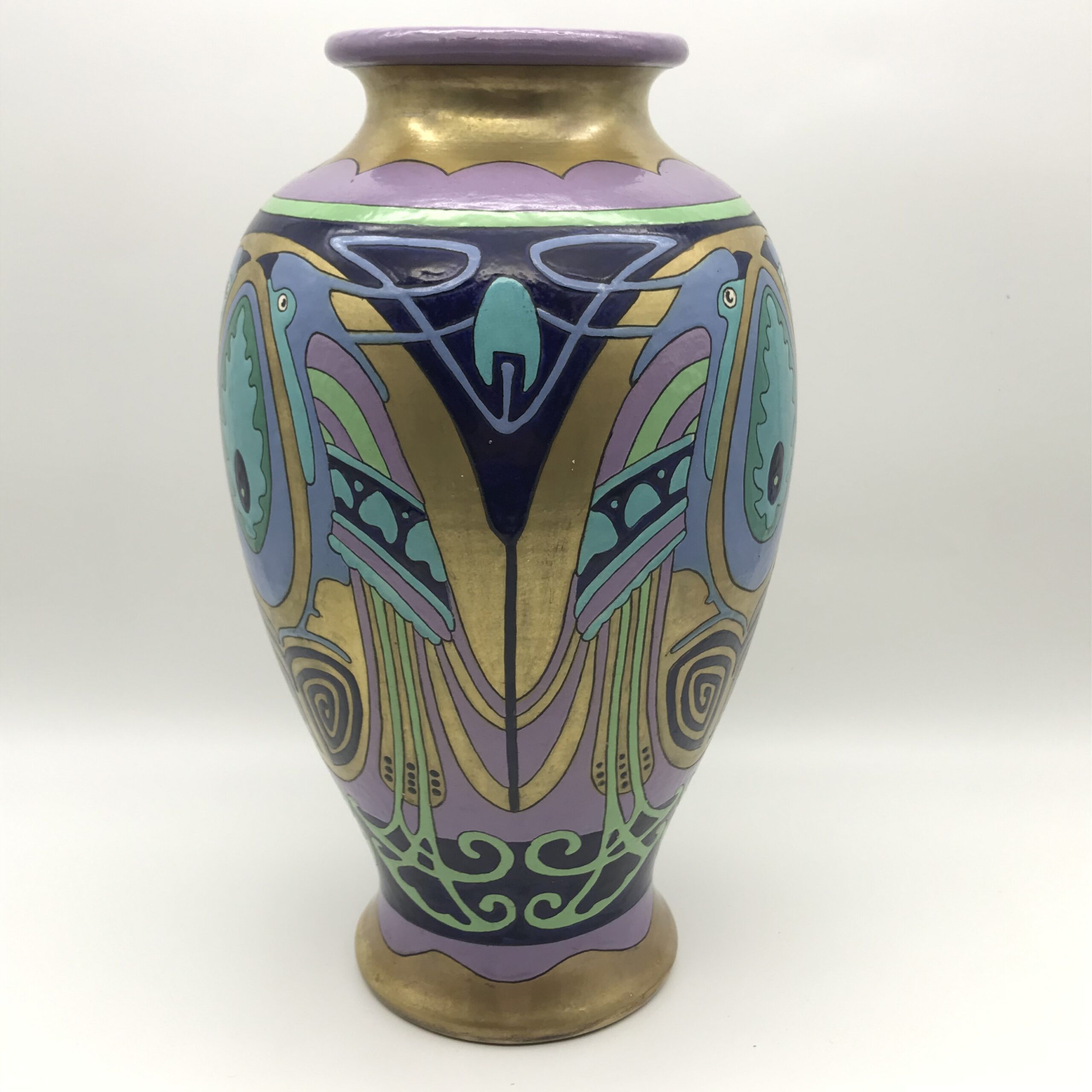 Large Japanese ‘Art Nouveau/Arts & Crafts’ Vase - Image 5
