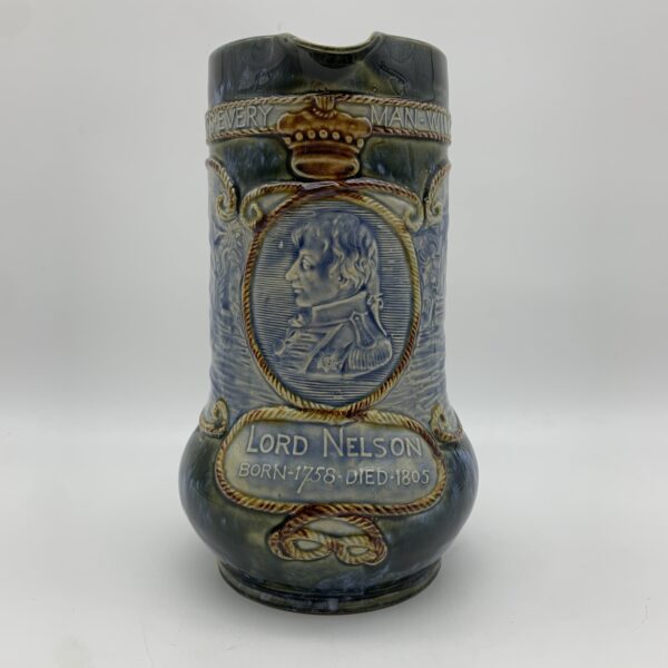 Large Royal Doulton ‘Lord Nelson - Trafalgar’ Jug (1905)