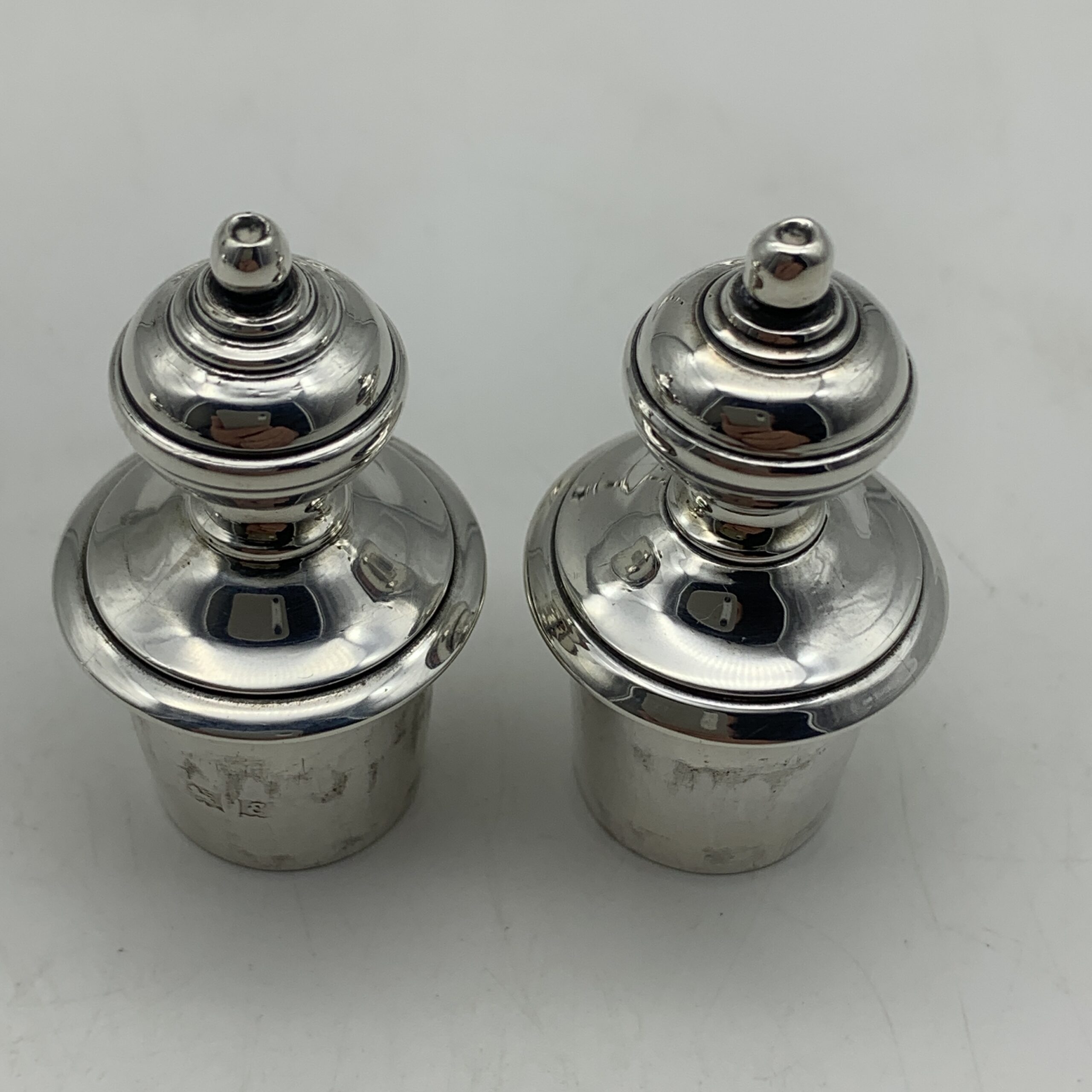 Fabulous Pair of Sterling Silver Candelabra (Garrard & Co) - Image 5