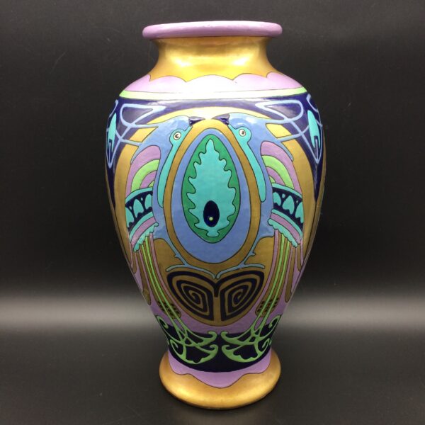 Large Japanese ‘Art Nouveau/Arts & Crafts’ Vase