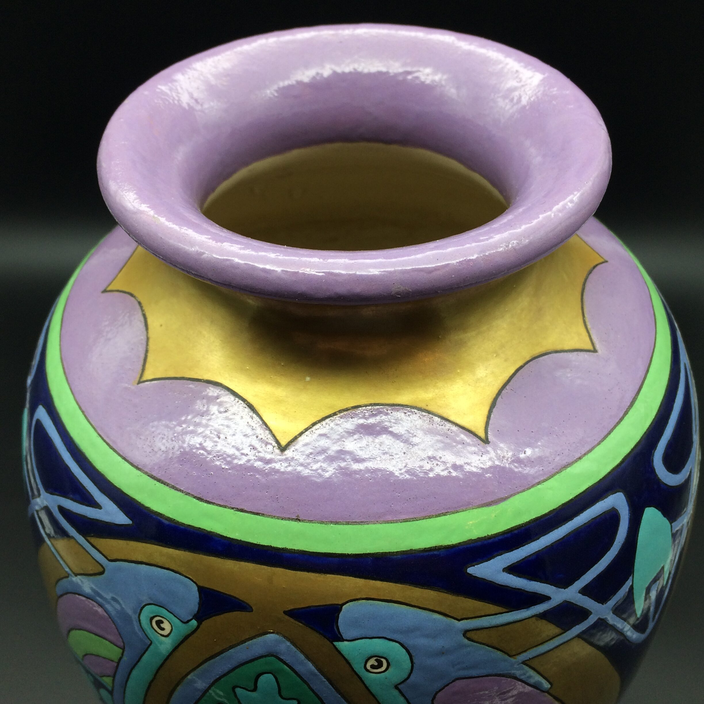 Large Japanese ‘Art Nouveau/Arts & Crafts’ Vase - Image 11