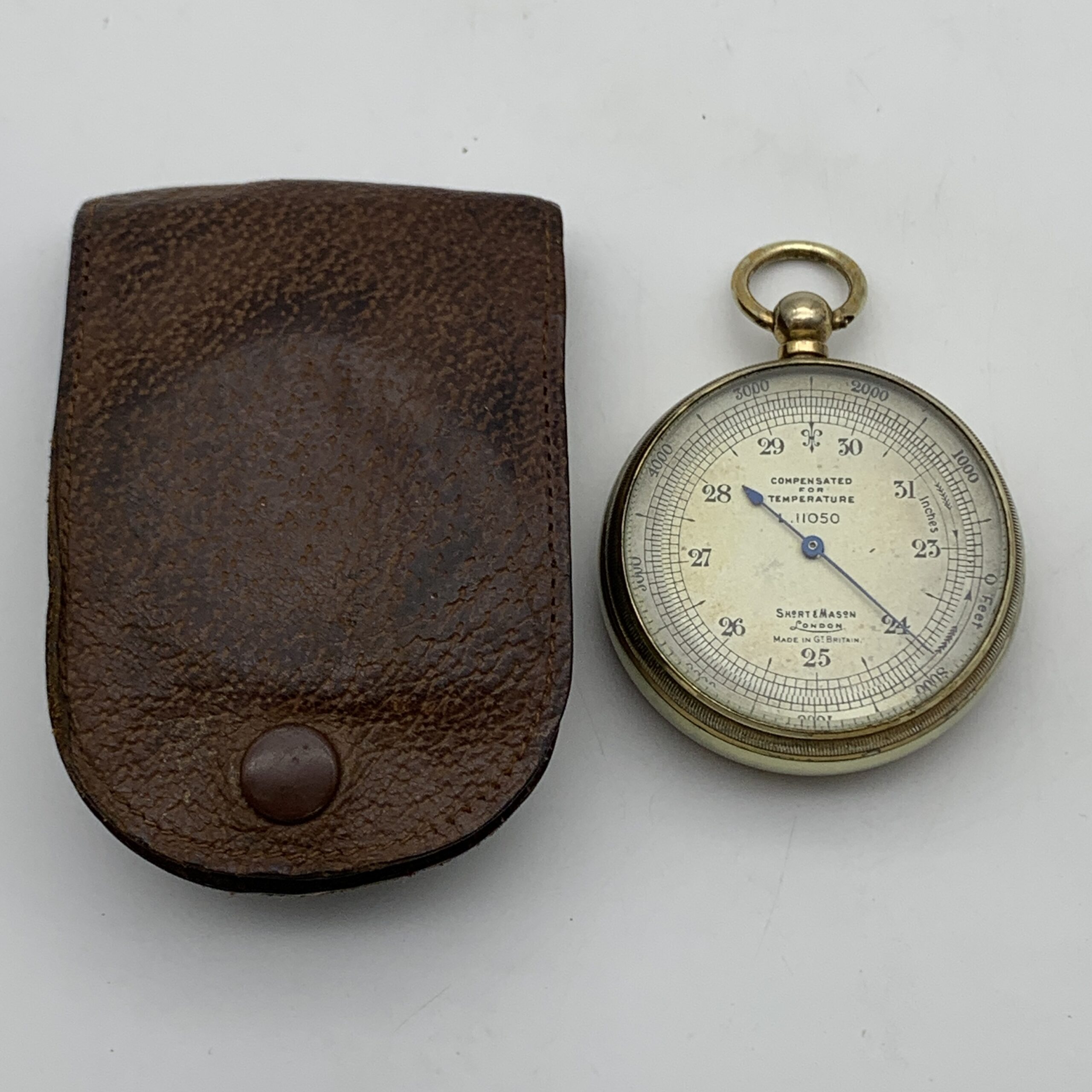 Antique Pocket Barometer by ‘Short & Mason’ (1890-1910) - Image 2