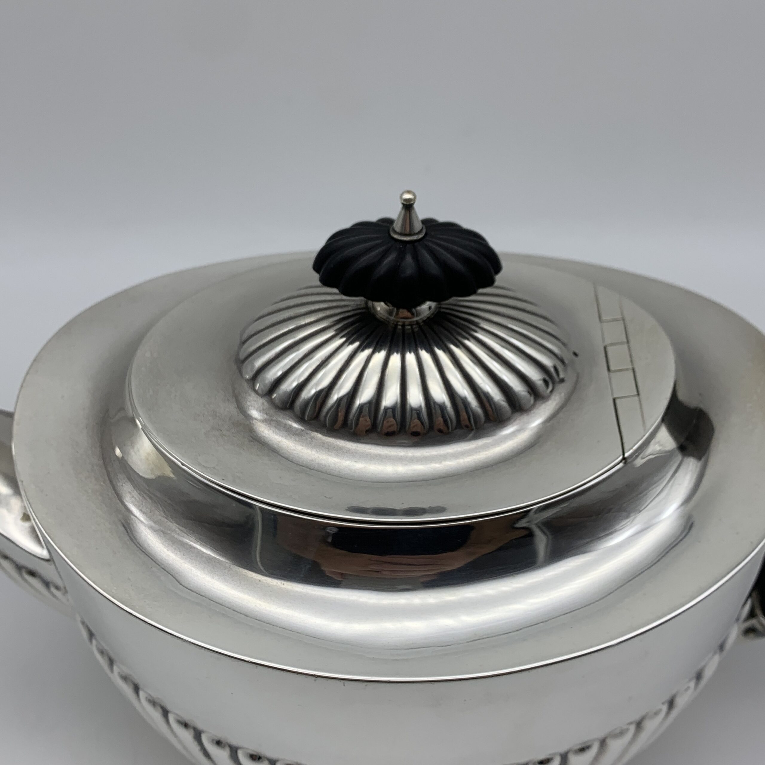 Antique Sterling Silver Teapot (1913) - Image 10