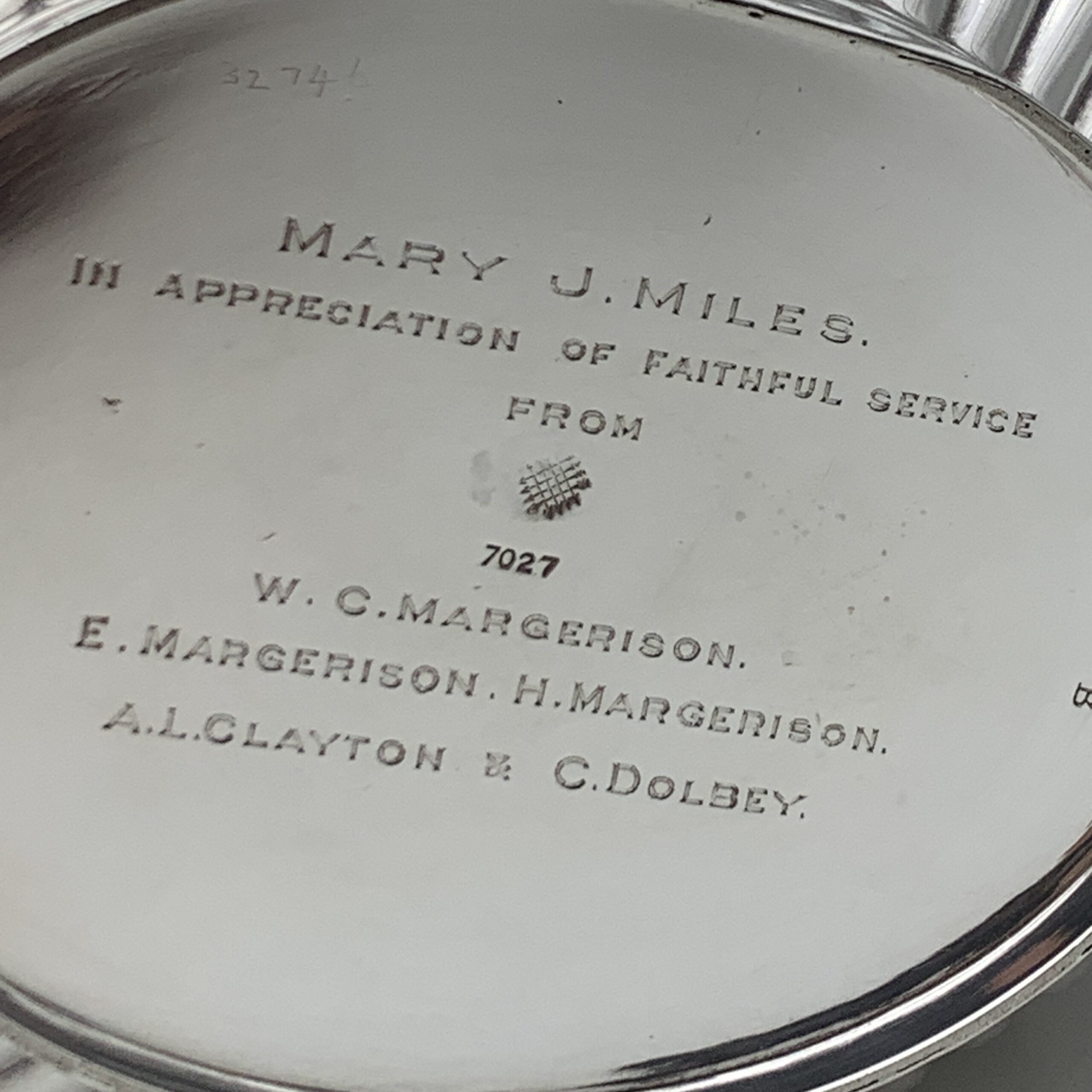 Antique Sterling Silver Teapot (1913) - Image 13