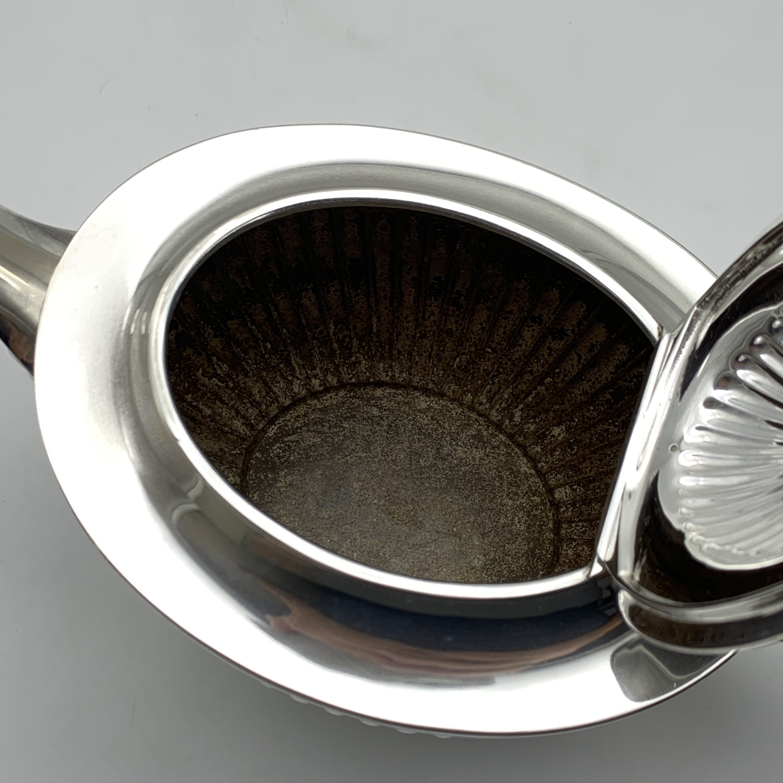 Antique Sterling Silver Teapot (1913) - Image 11