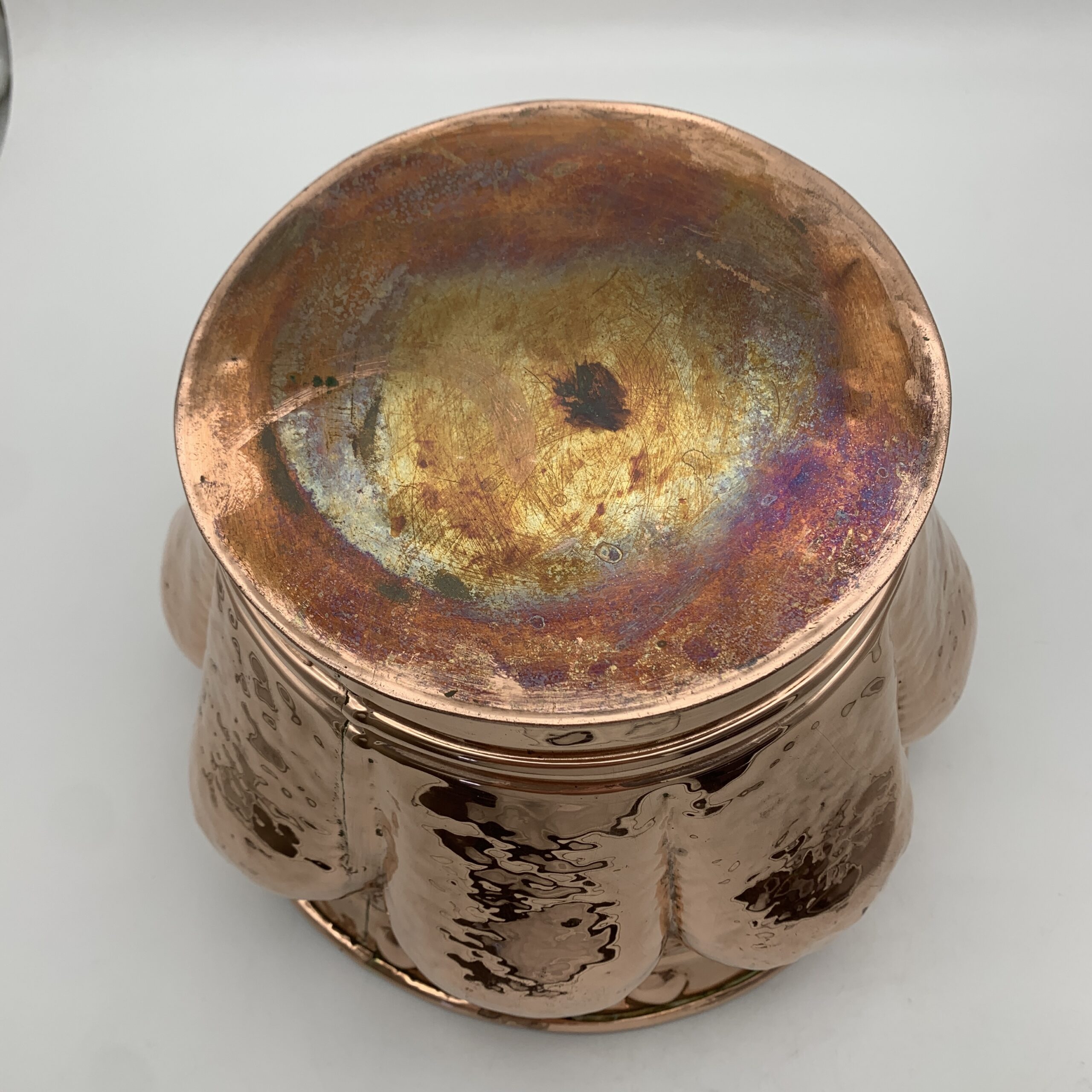 Lovely Large Vintage Copper Planter - Image 6