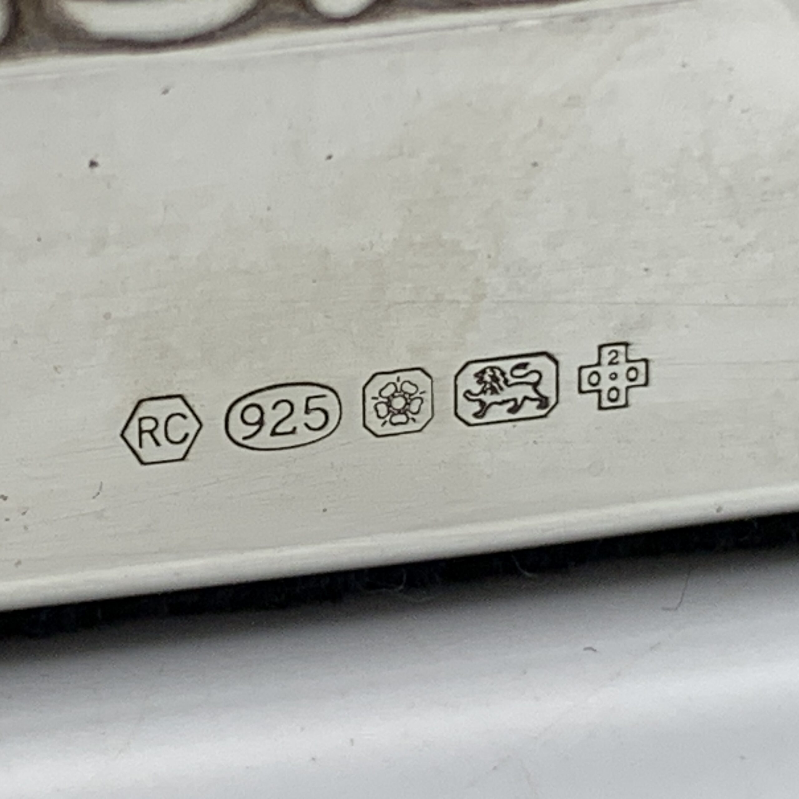 Large Sterling Silver Photo Frame - Image 8