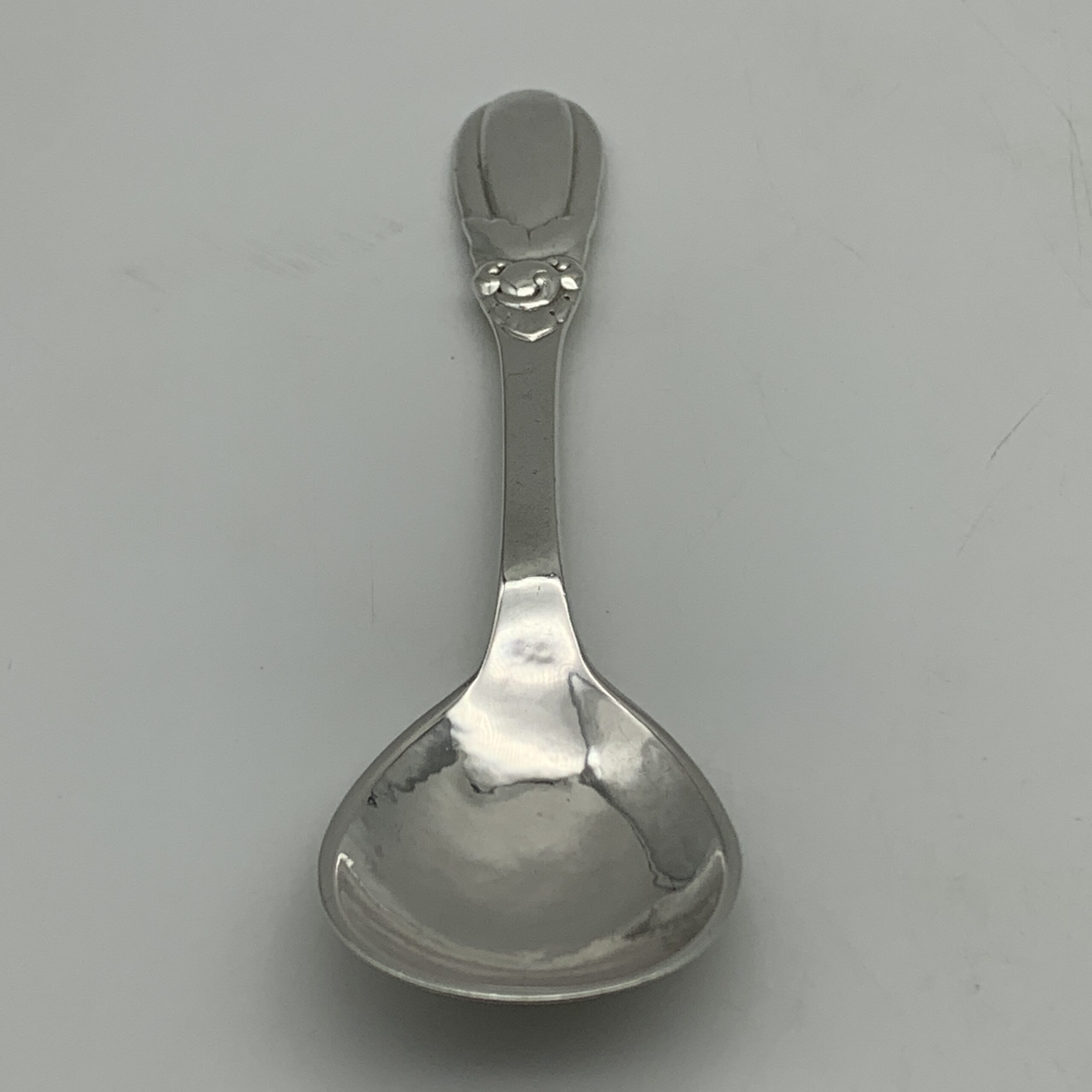 Scarce Danish Silver ‘Lily’ Jam Spoon (Evald Nielsen) - Image 4