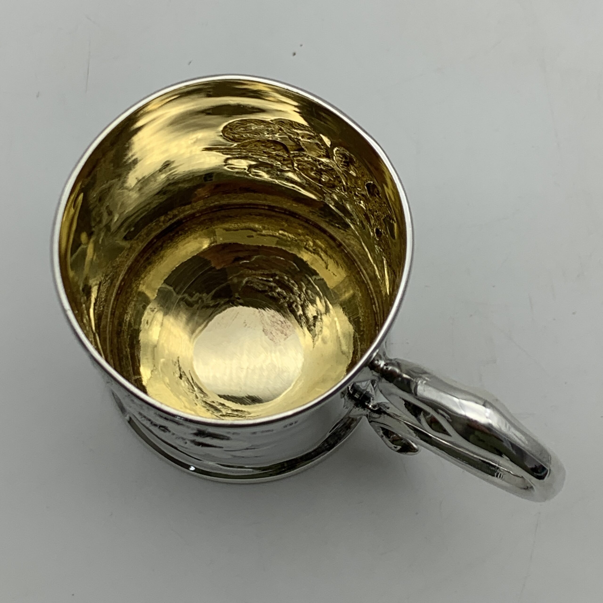 Antique Silver Christening Mug (Reynolds Angels) - Image 6