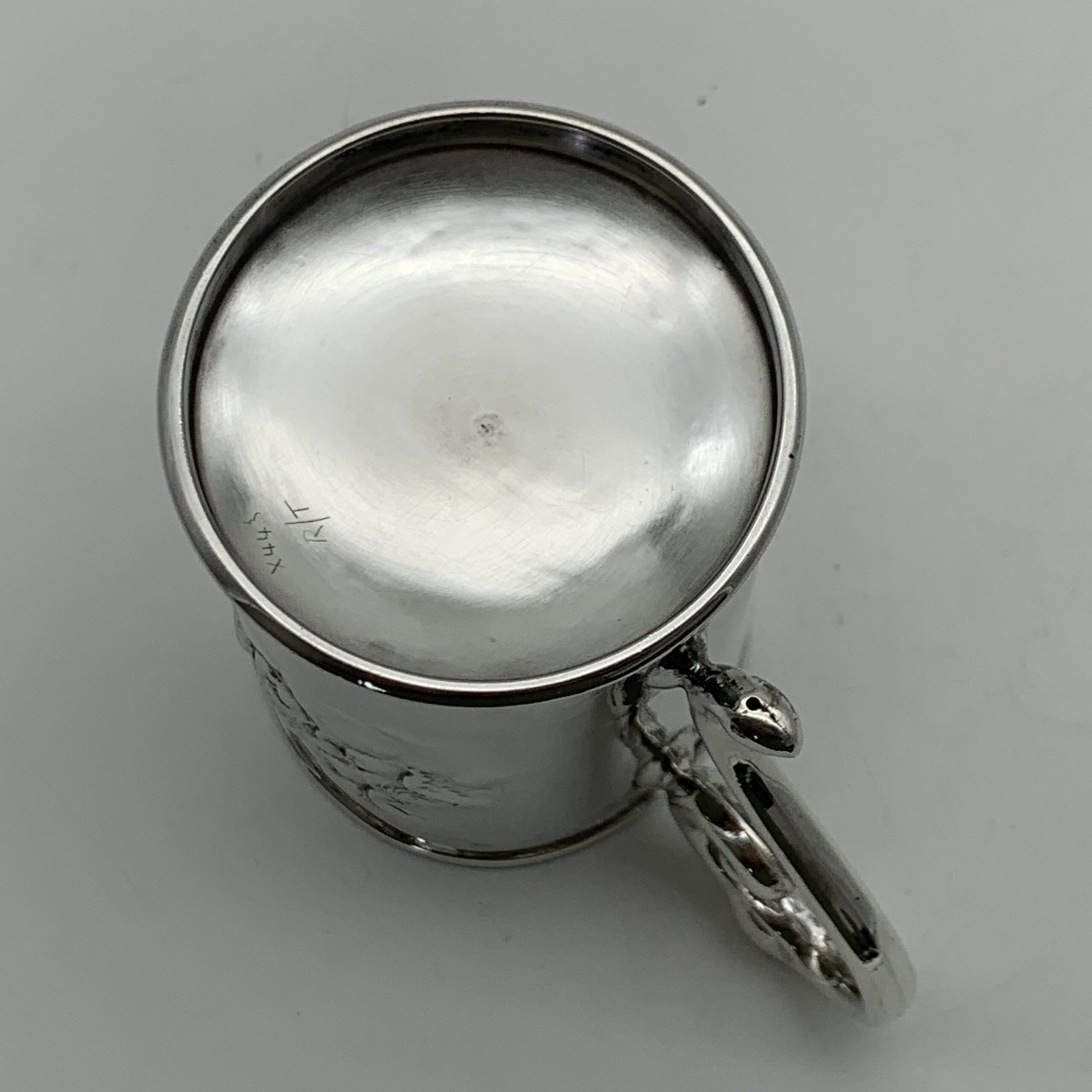 Antique Silver Christening Mug (Reynolds Angels) - Image 10