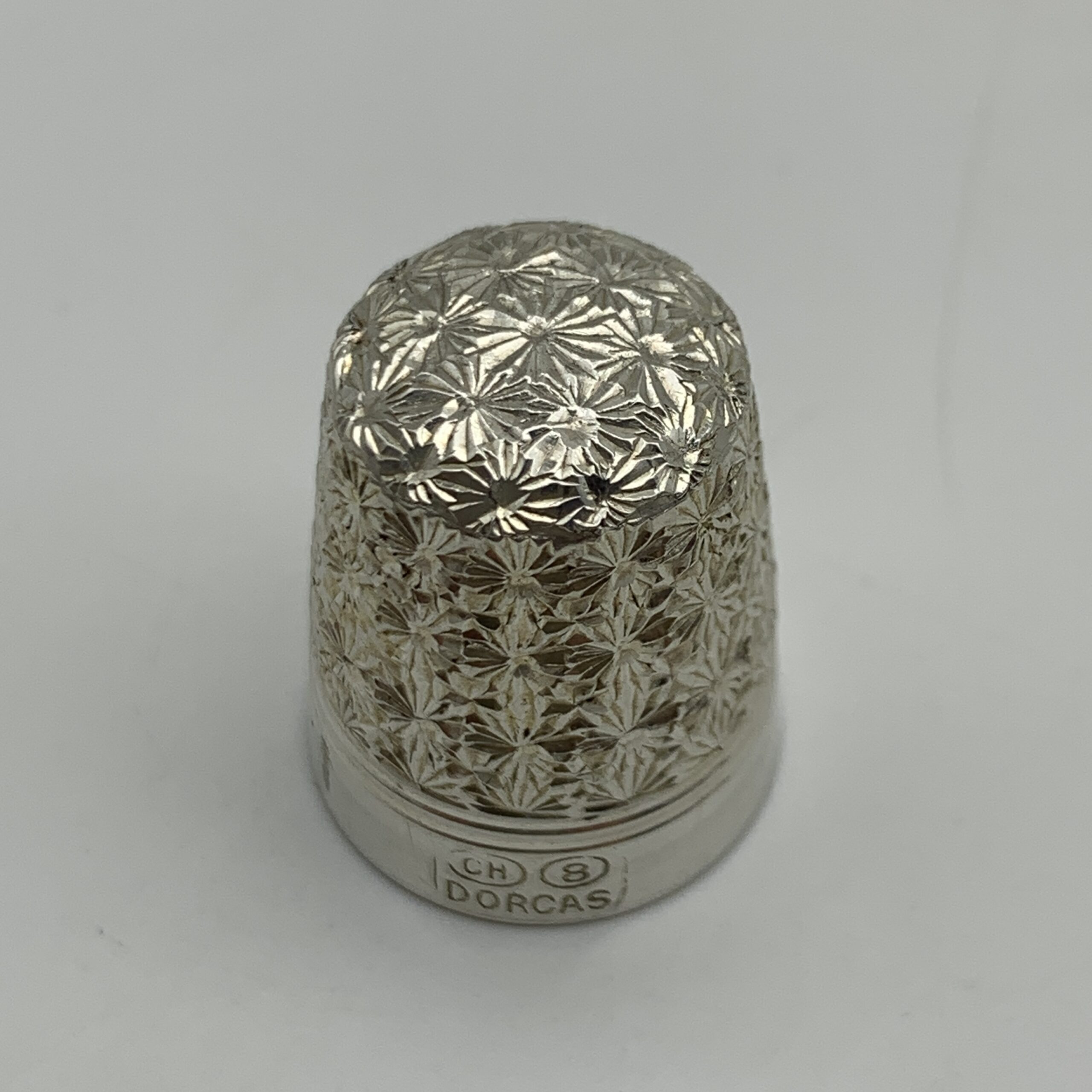 Victorian Silver Chatelaine Thimble Case (1901) - Image 8