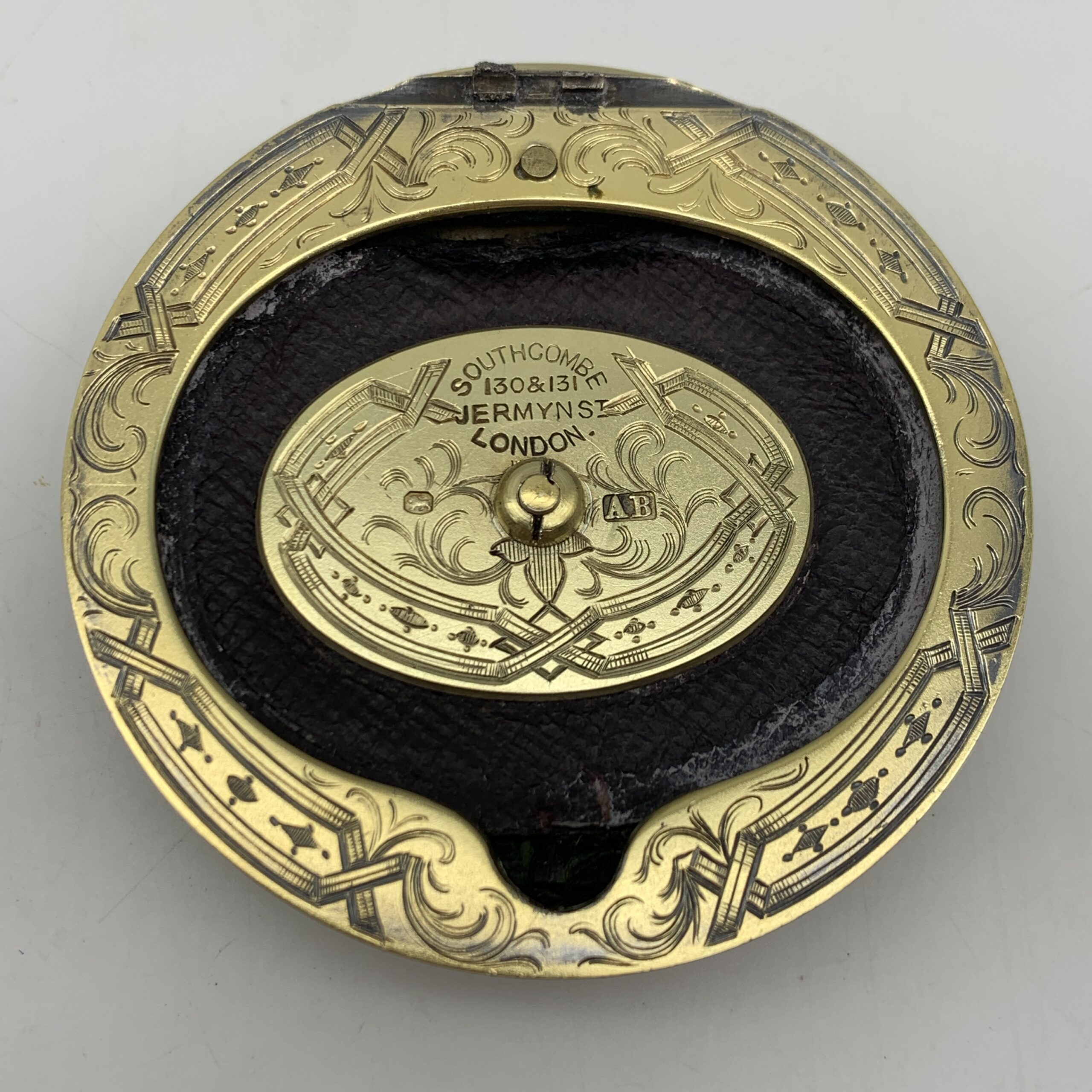 Fabulous Silver Gilt & Coral, Crystal Vanity Jar (1866) - Image 12