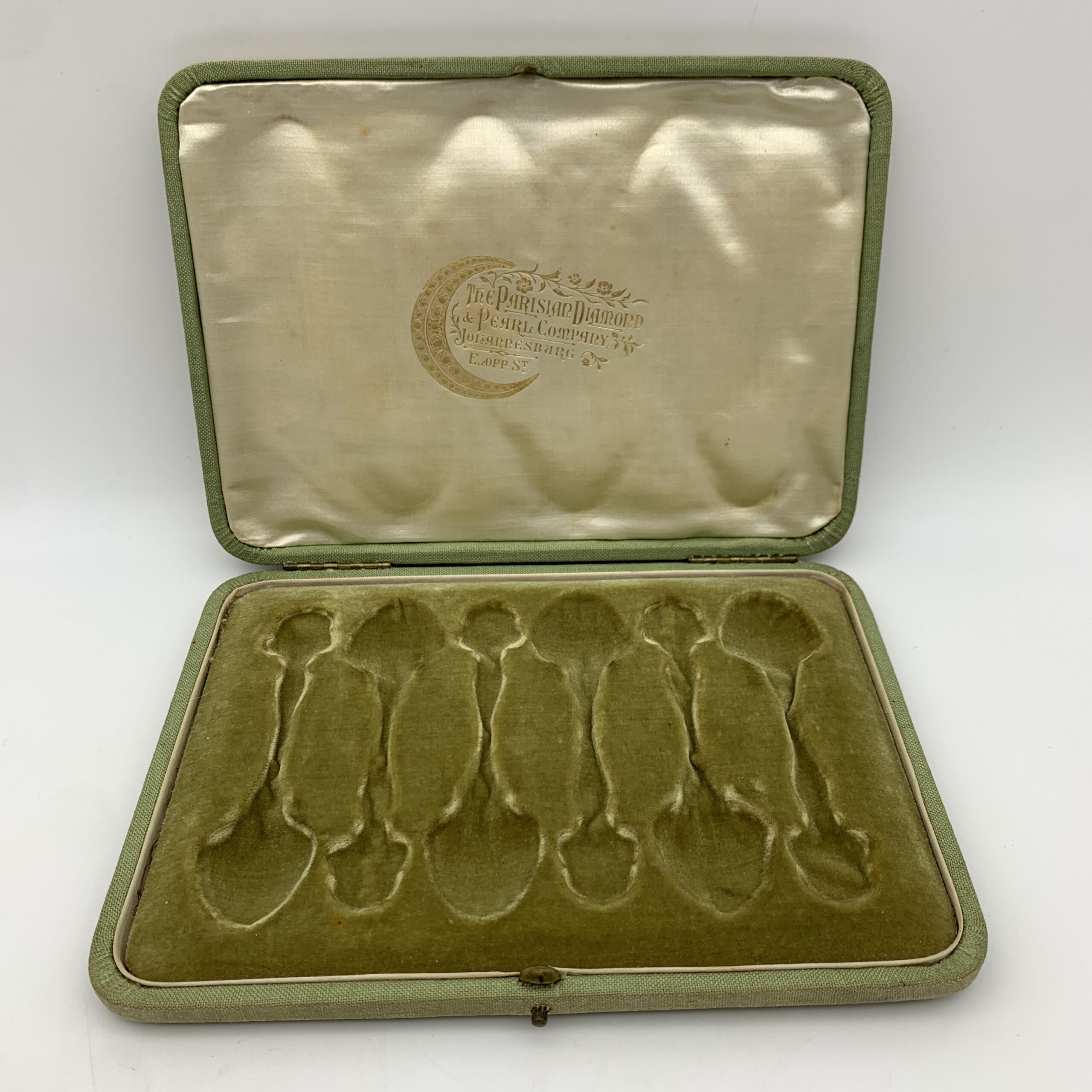 Cased Silver & Enamel ‘Arts & Crafts’ Teaspoons (W. Hutton & Sons – Kate Harris) - Image 9