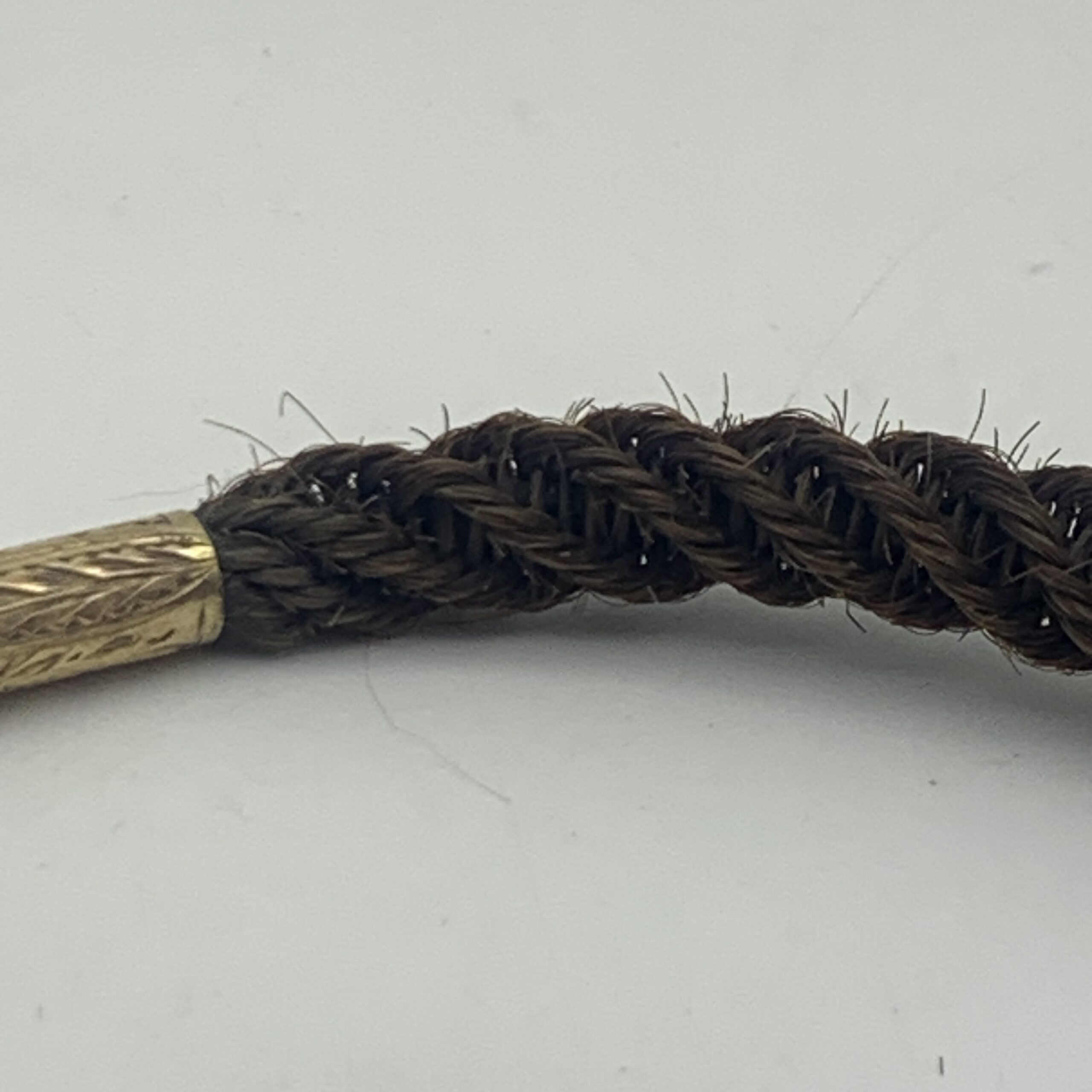 Victorian ‘Mourning - Woven Hair’ Watch Chain (C.1870/80) - Image 3