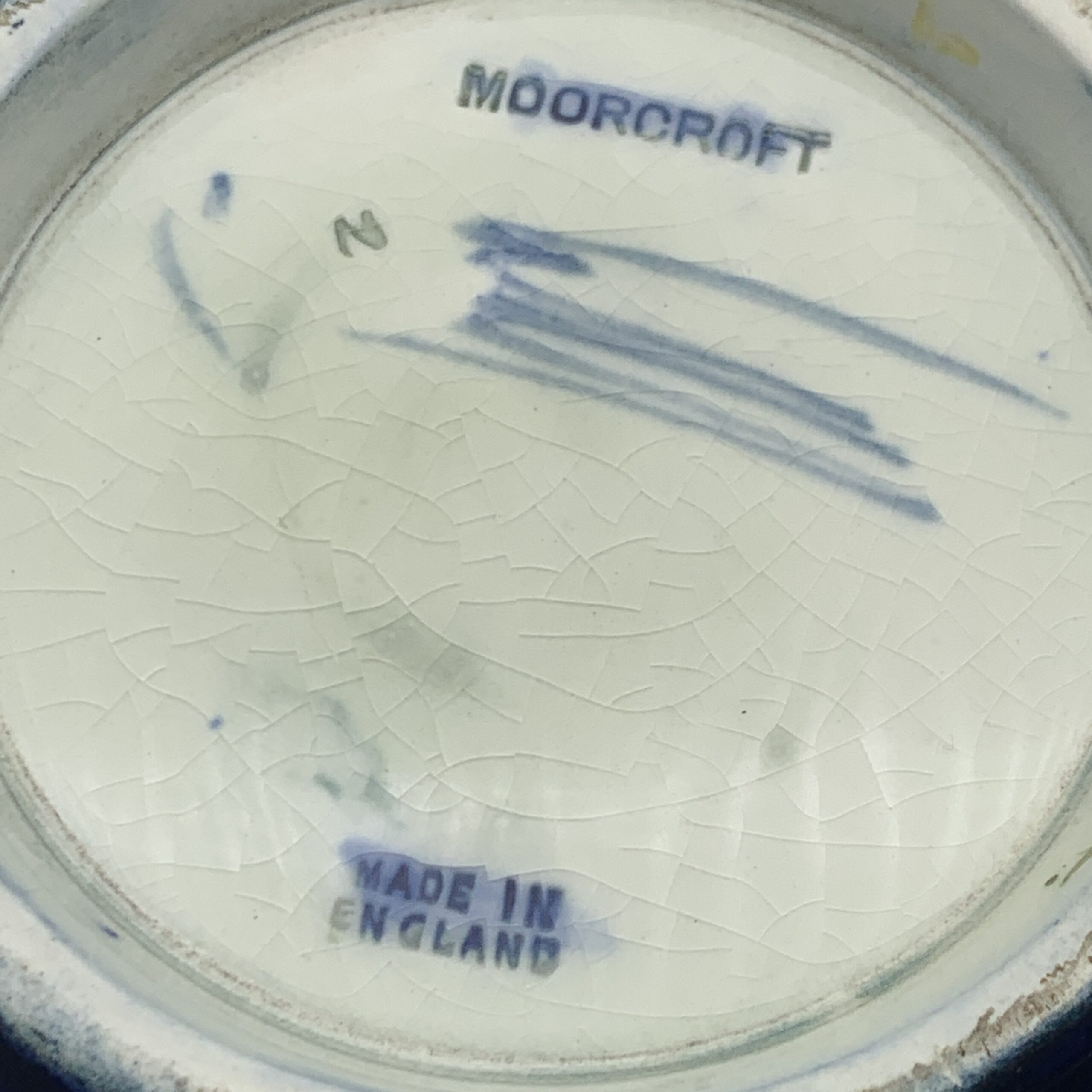 Very Large 1940/50’s Moorcroft ‘Clematis’ Vase (Rare Shape) - Image 12