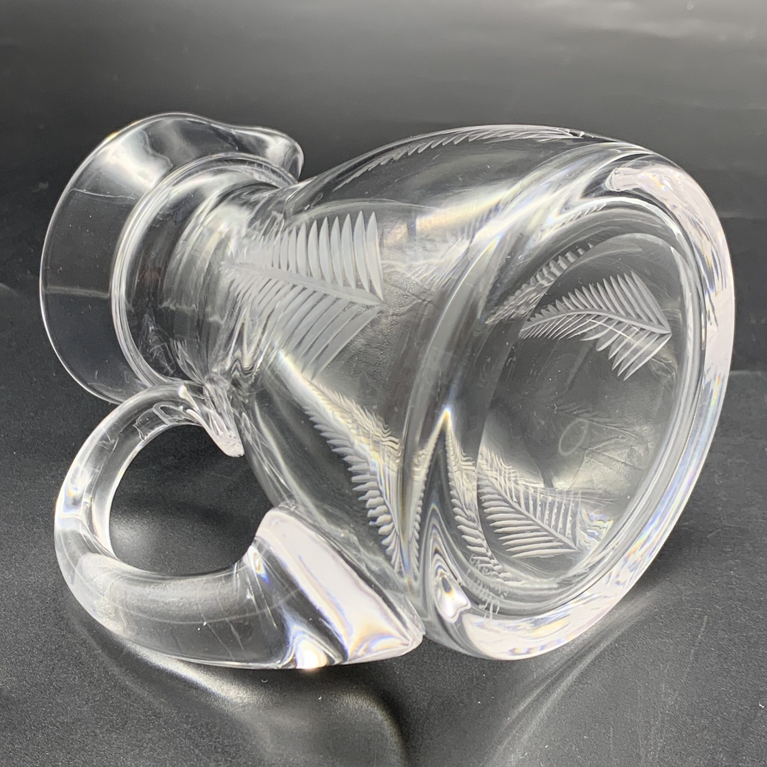 Small ‘Stuart Crystal’ Lidded Jug (Fern Pattern) - Image 5