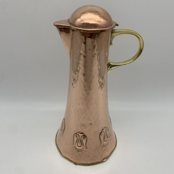 Art Nouveau ‘WMF’ Copper & Brass Jug