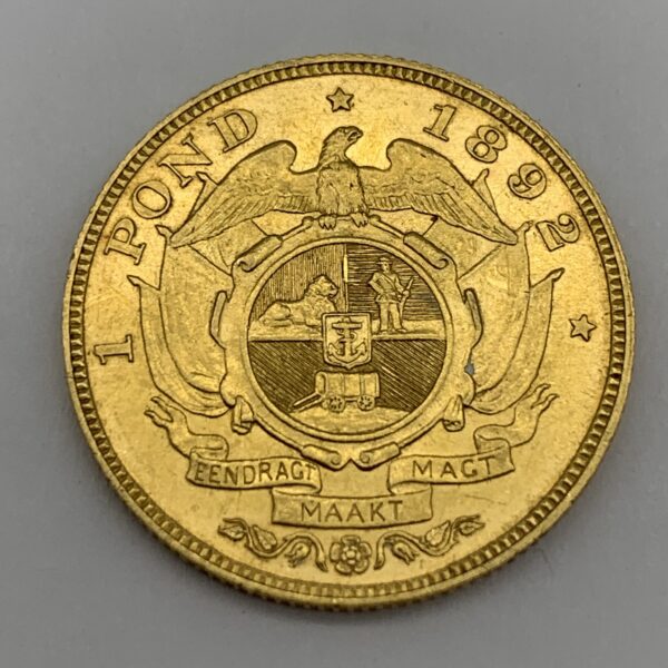 ZAR 1892 Gold Pond ‘D/Shaft’ (Lovely Condition)