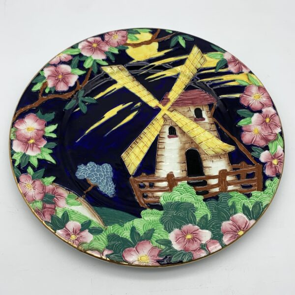 Lovely 1930/40’s ‘Maling’ Plate (Windmill)