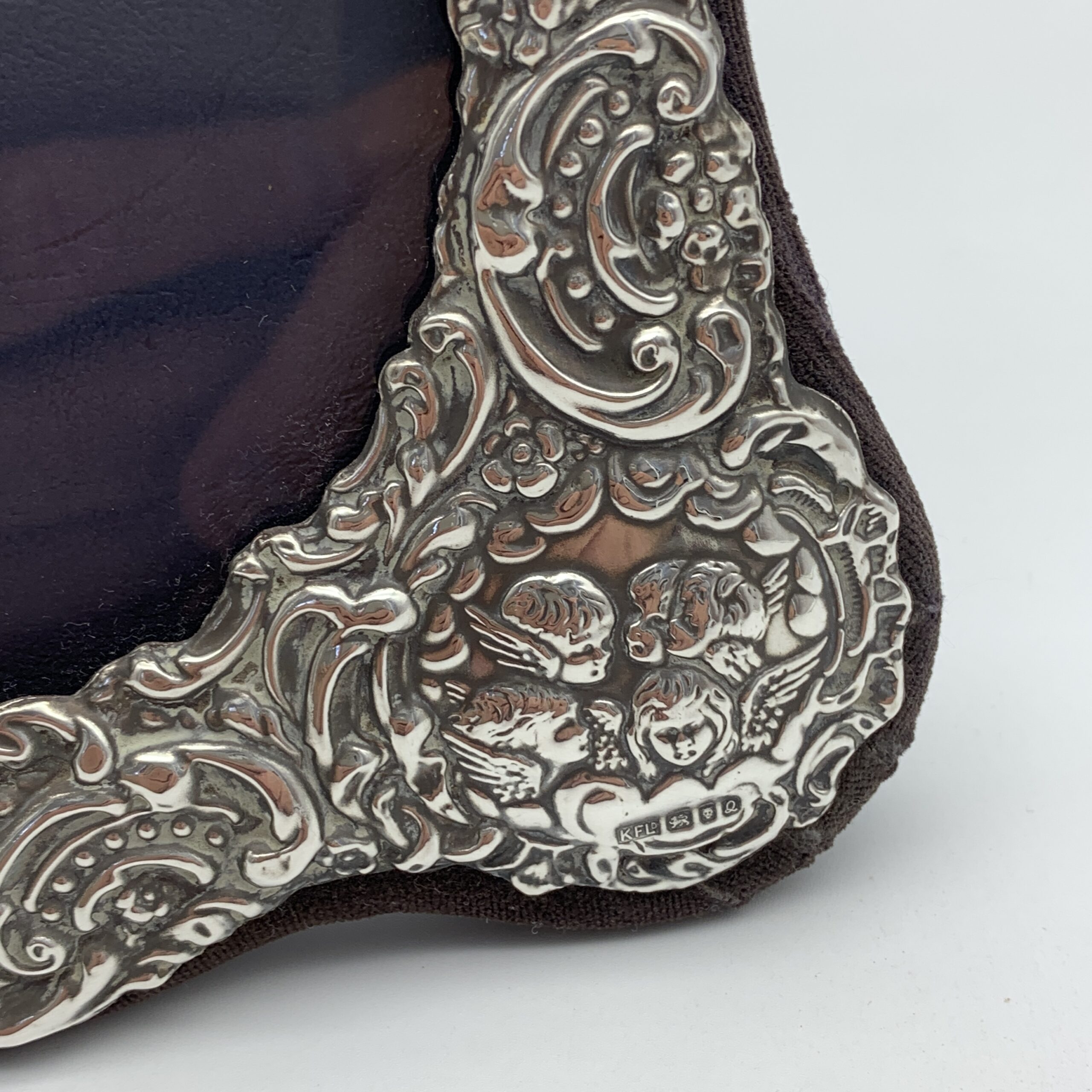 Vintage Sterling Silver ‘Reynolds Angels’ Photo Frame - Image 7