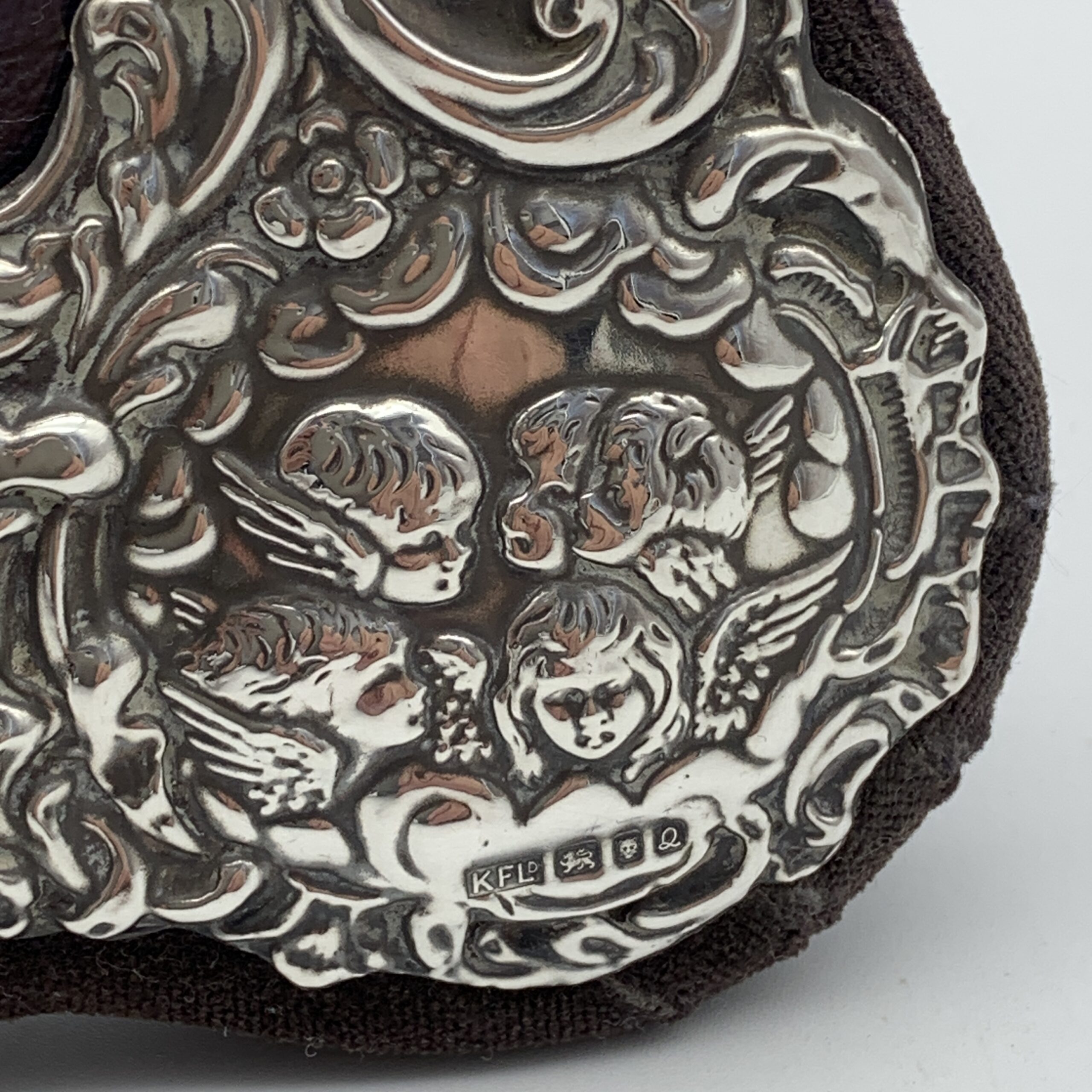 Vintage Sterling Silver ‘Reynolds Angels’ Photo Frame - Image 8