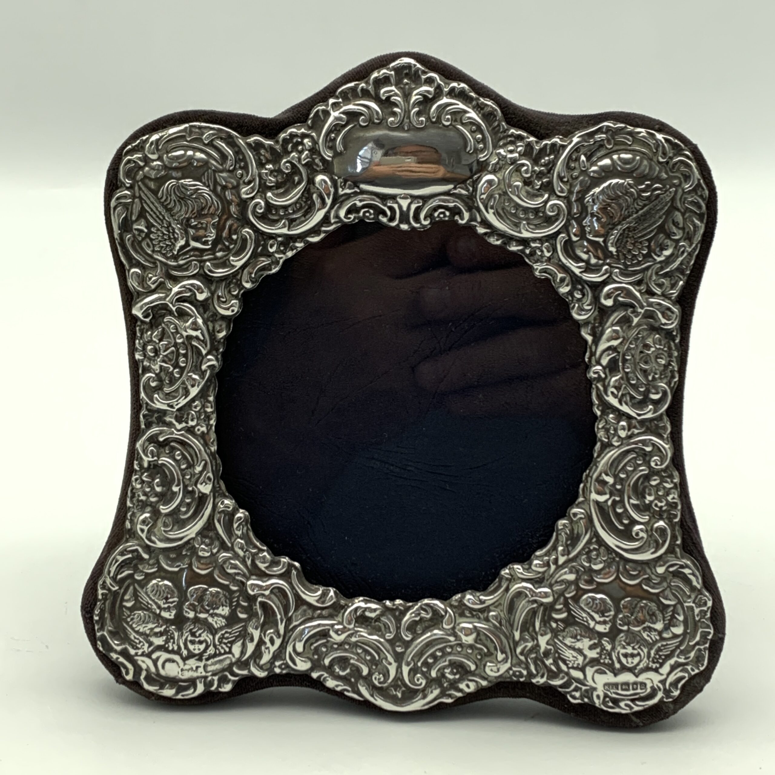 Vintage Sterling Silver ‘Reynolds Angels’ Photo Frame