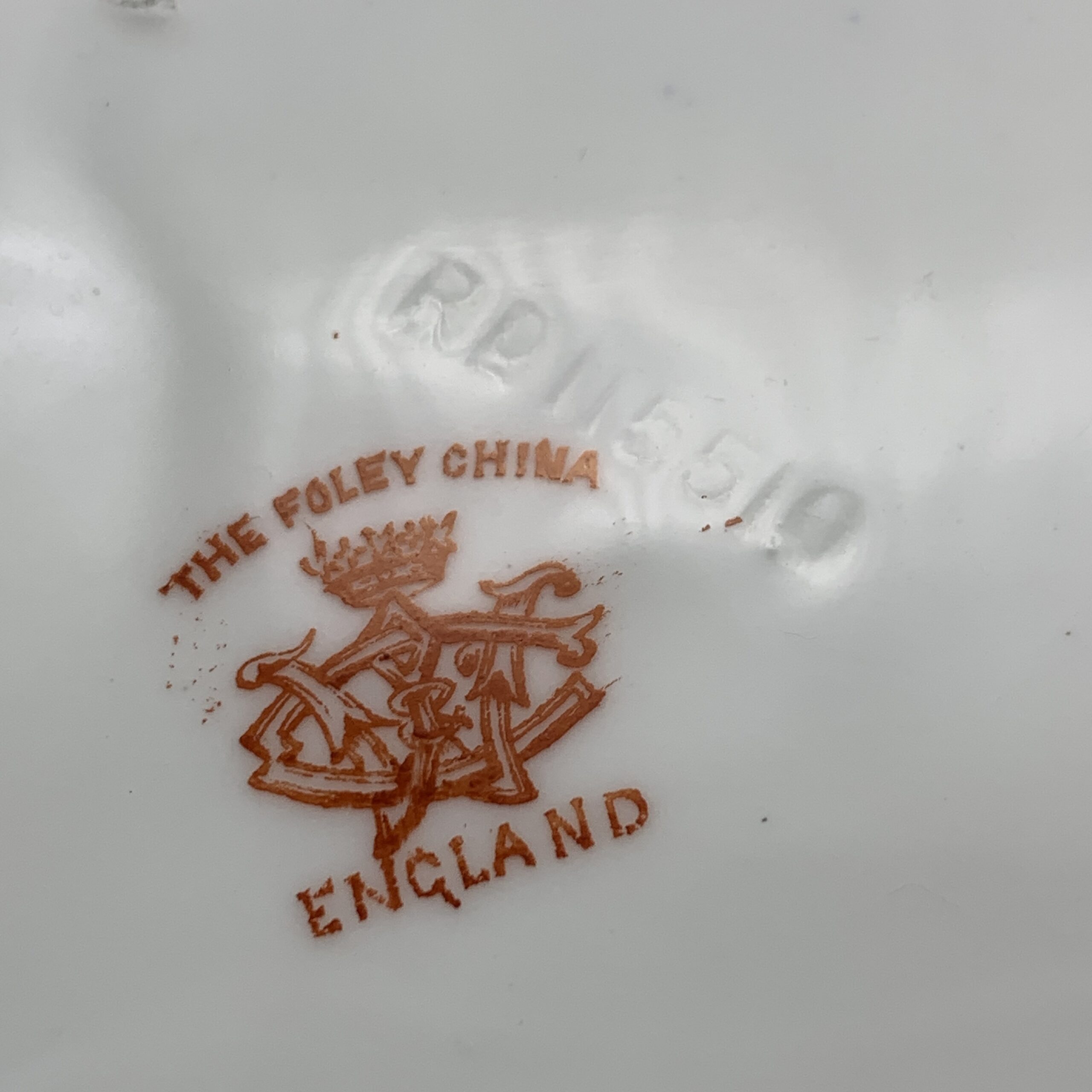 Victorian ‘Wileman Foley’ Empire Shape Trio (Pre-Shelley) - Image 11