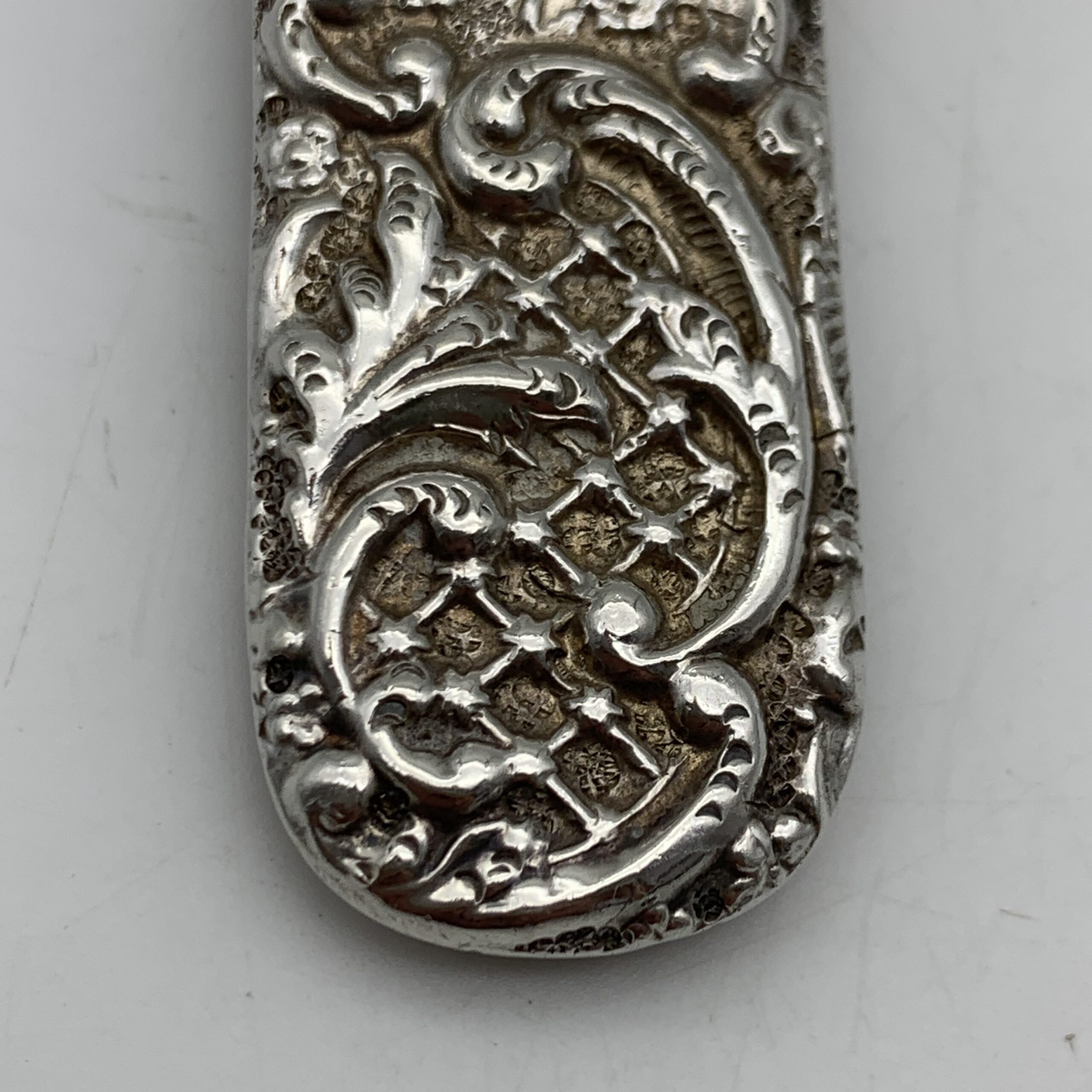 Victorian Silver Chatelaine Scissors Case (1899) - Image 6