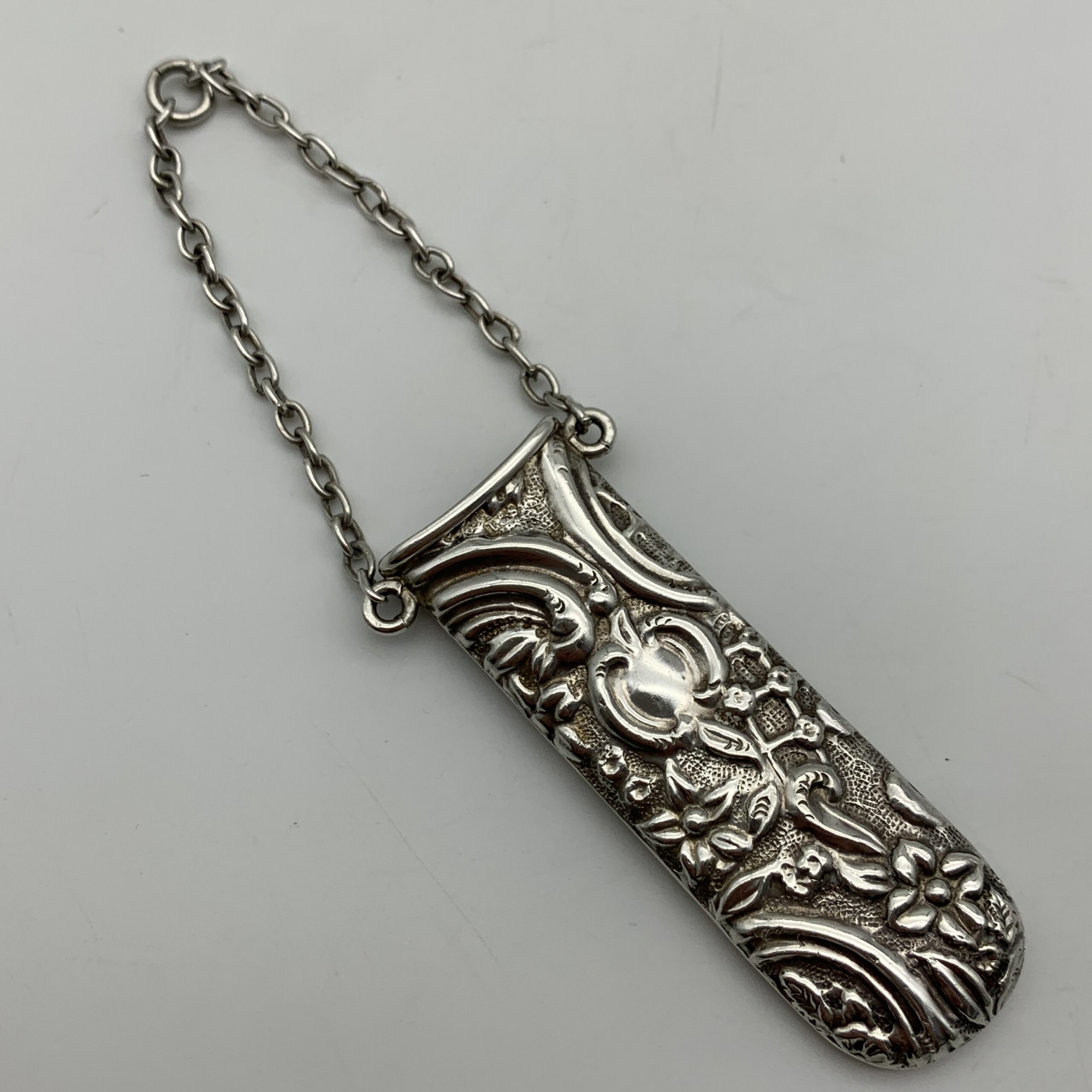 Victorian Silver Chatelaine Scissors Case (1899)