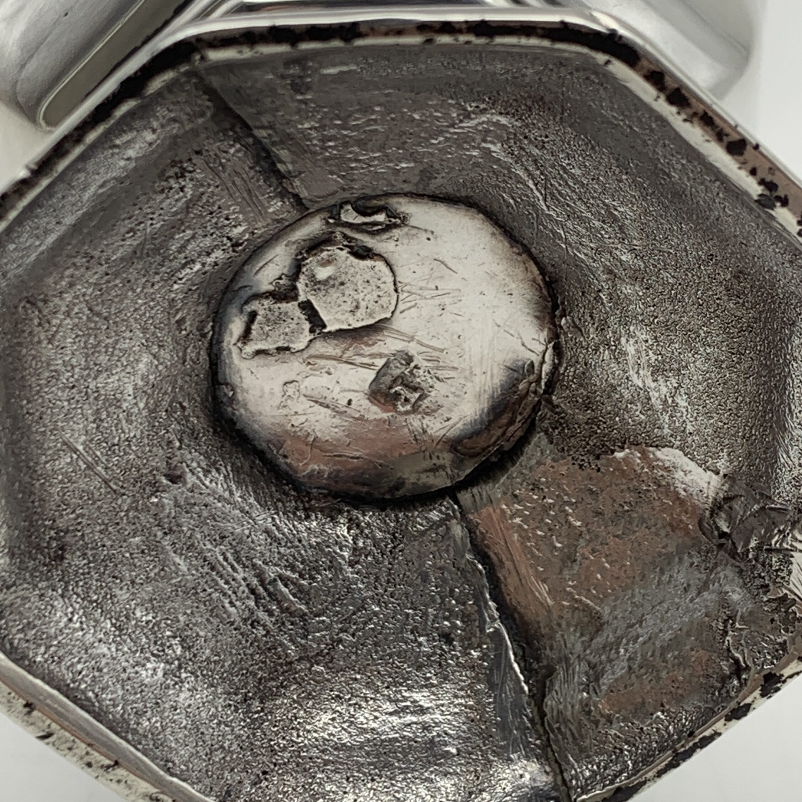 Rare Georgian Solid Silver Sugar Caster (1728) - Image 13