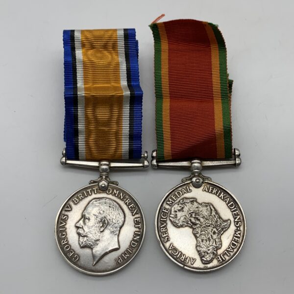 WW1/2 – S.A. Pair to ‘PTE. J.S. Johns’ (1ST S.A. I. BDE.)