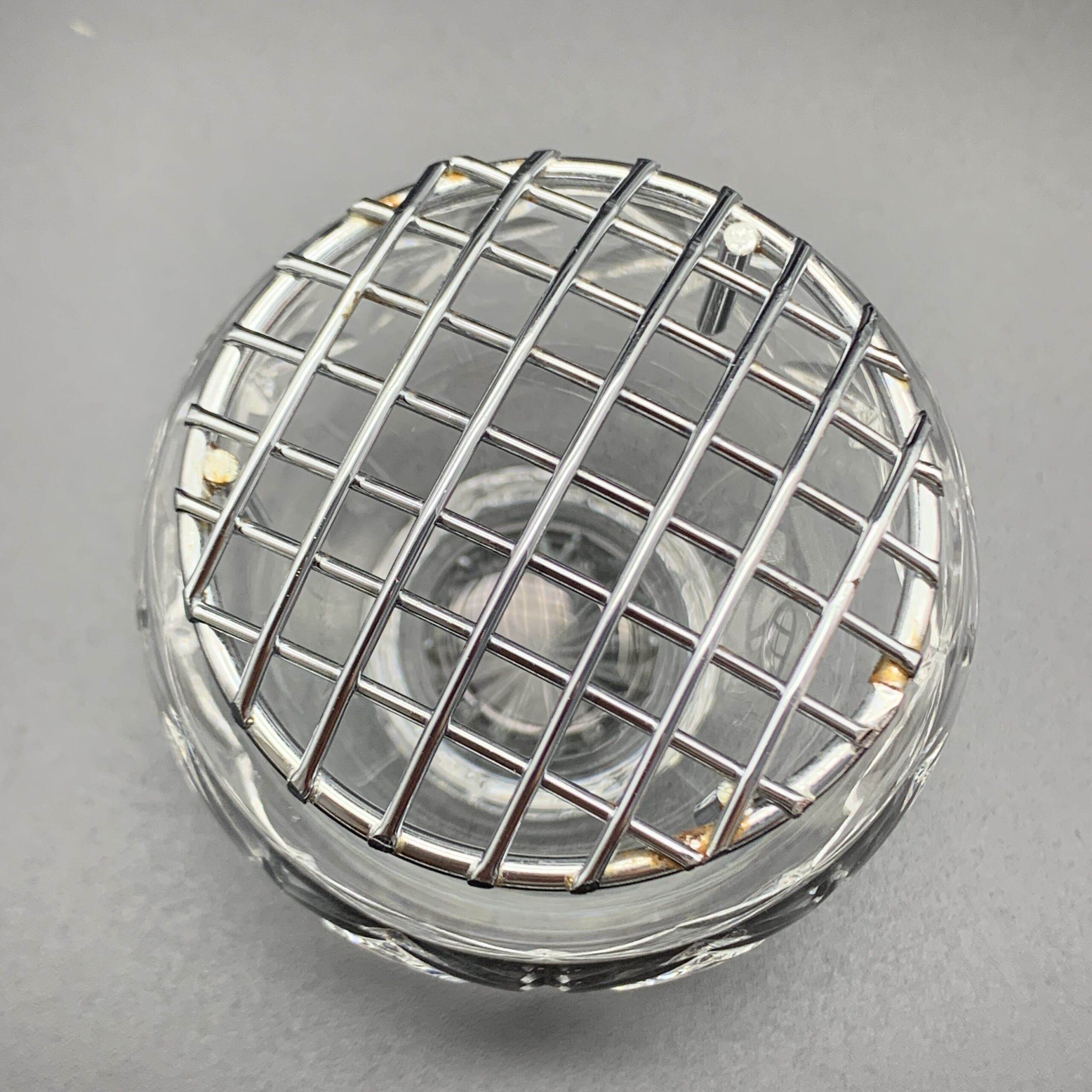 Small Vintage ‘Rose Bud’ Cut-Crystal Bowl - Image 2